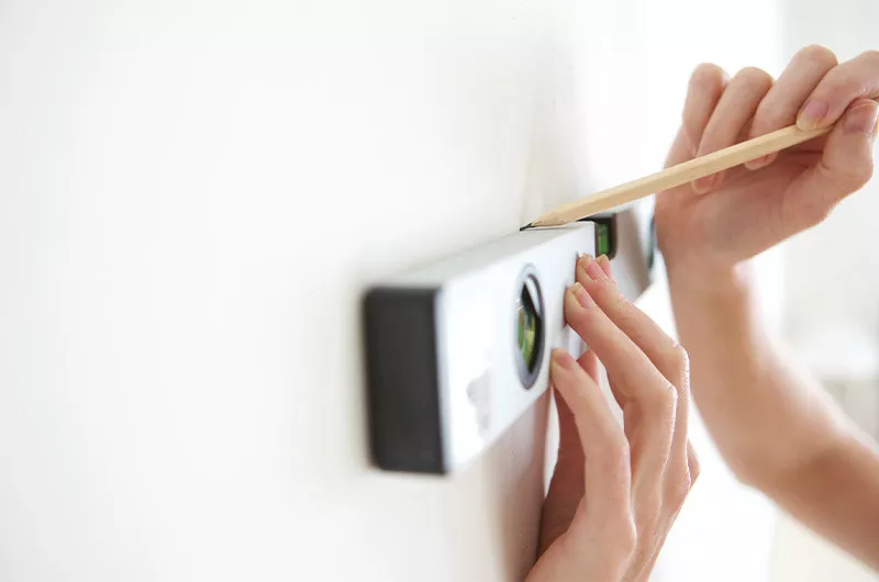 Bohrlöcher richtig markieren 