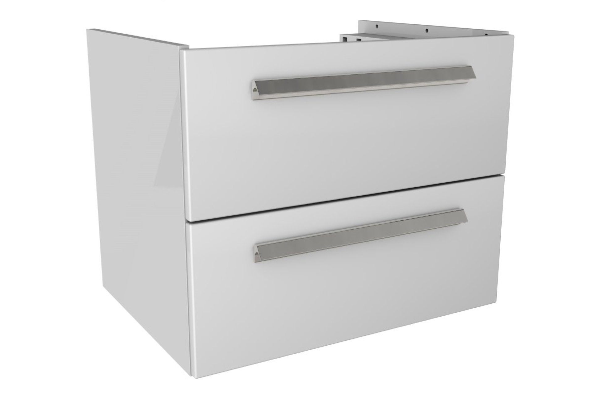 LANZET K1 Waschbeckenunterschrank 59 cm, Weiß