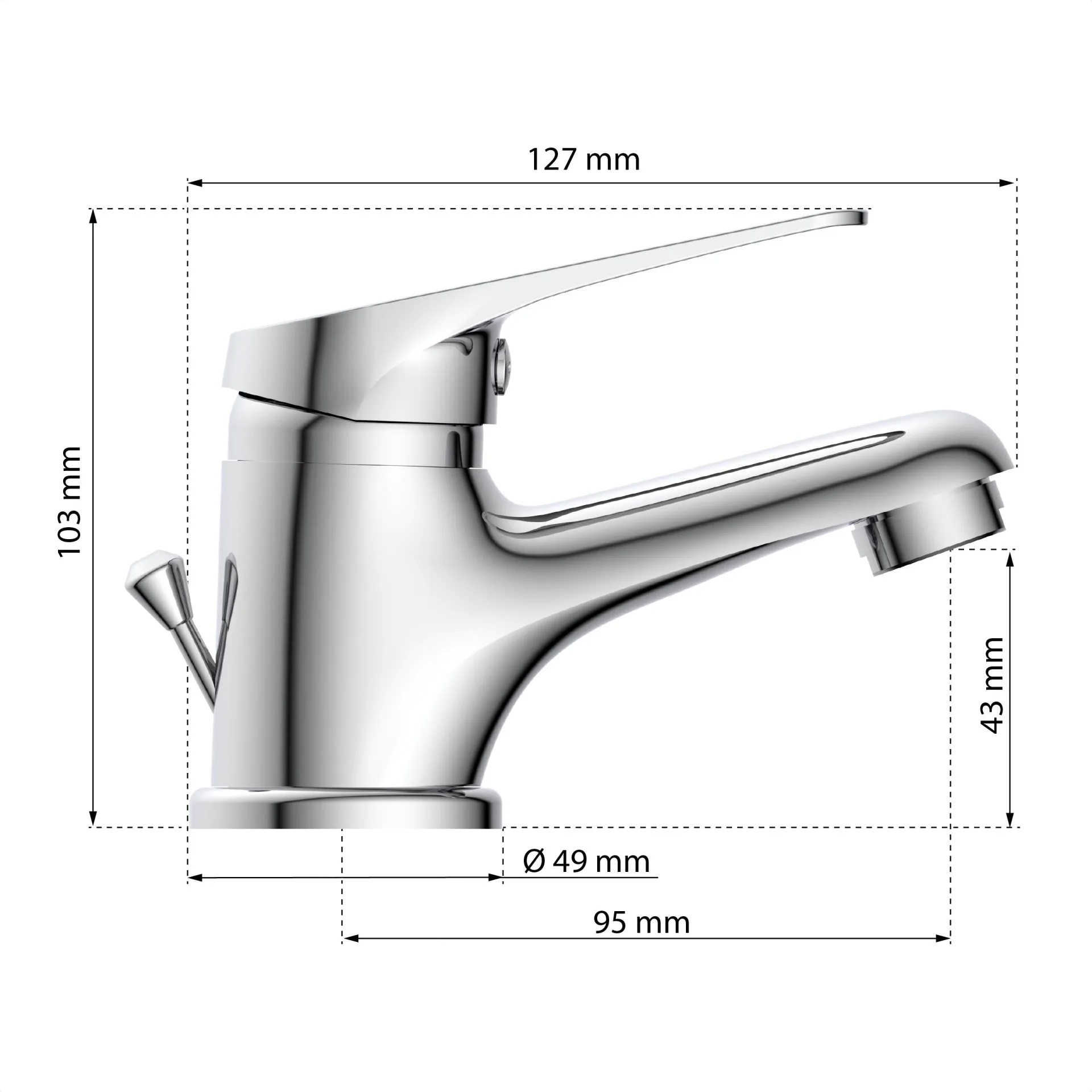 EISL SPEED Waschtischarmatur, Chrom