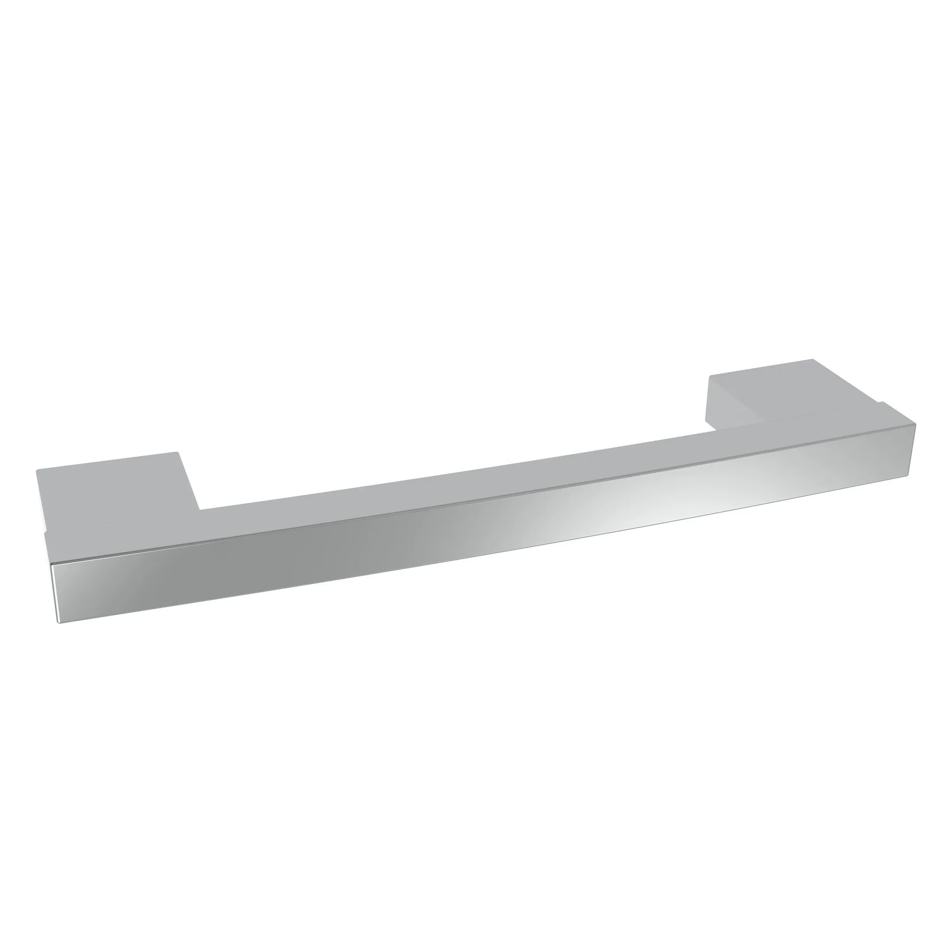 FACKELMANN Griff 15 cm breit, Chrom glänzend, gebogen