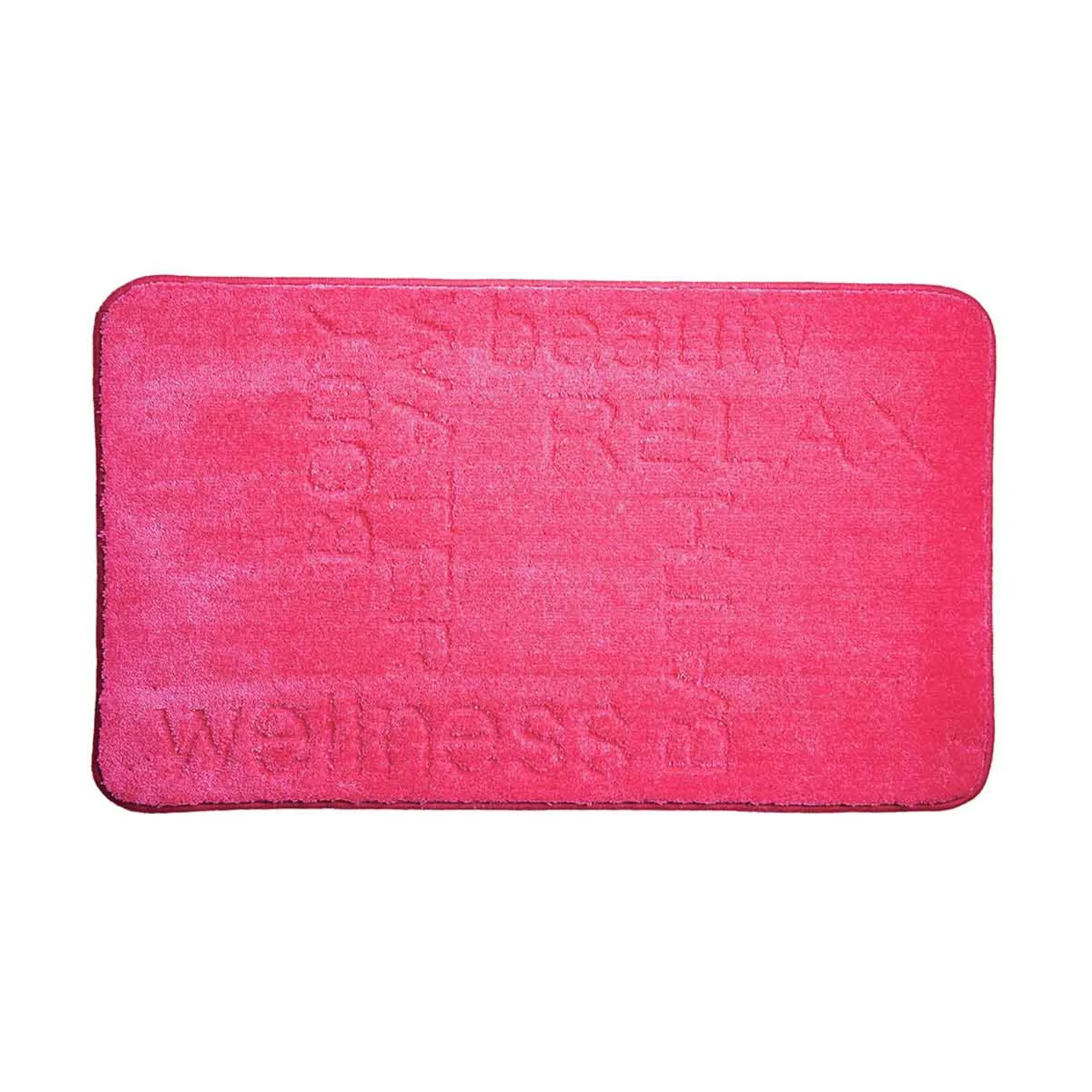 GRUND FEELING Badematte 60 x 100 cm Pink