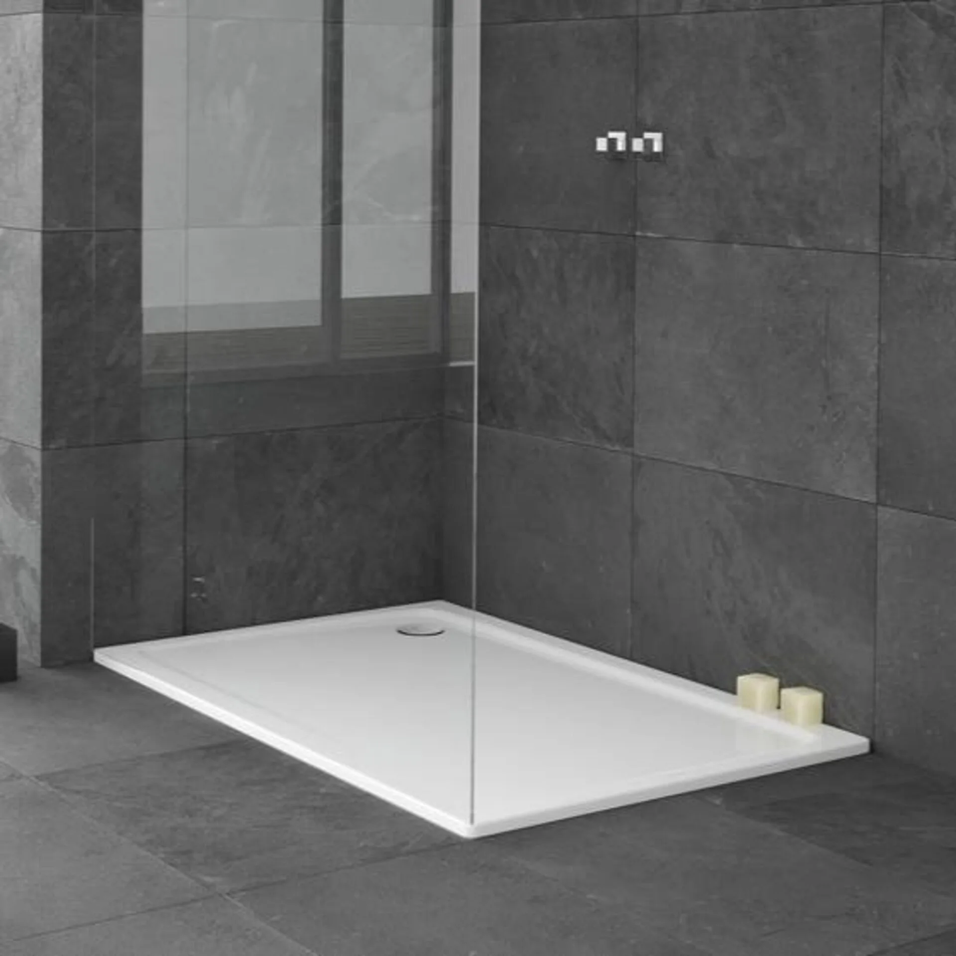 KALDEWEI SUPERPLAN CLASSIC Duschwanne 90 cm breit, Weiß, Mod. 405-1