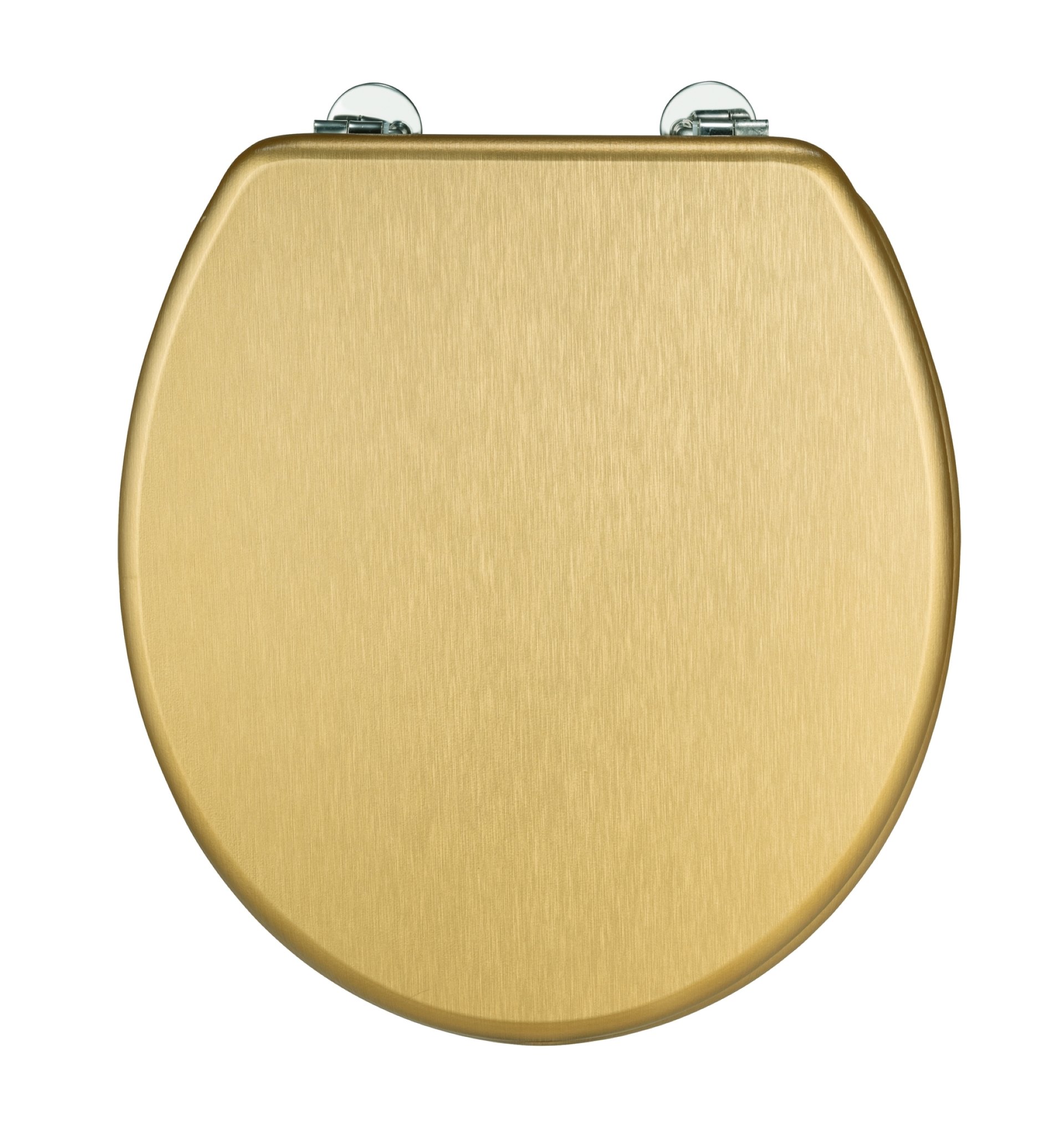 WENKO ALDENO WC-Sitz, Gold, aus MDF