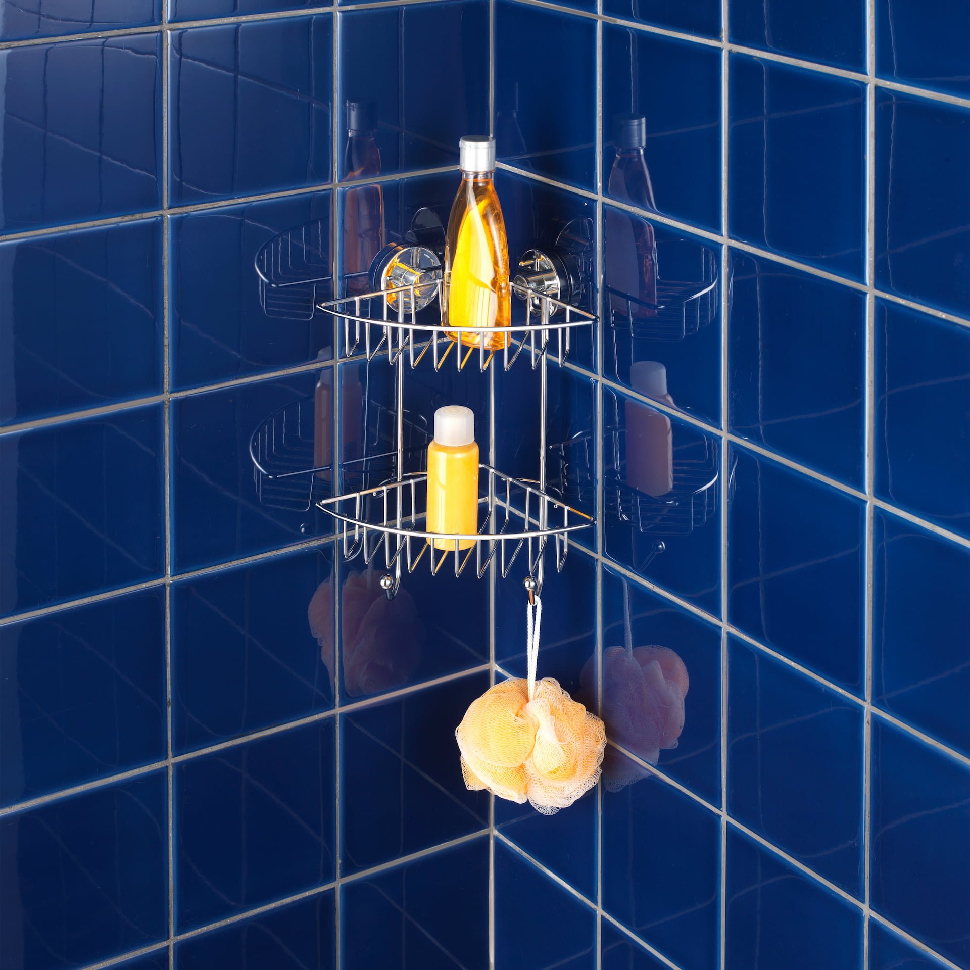 WENKO Dusch Eckablage, Vacuum-Loc