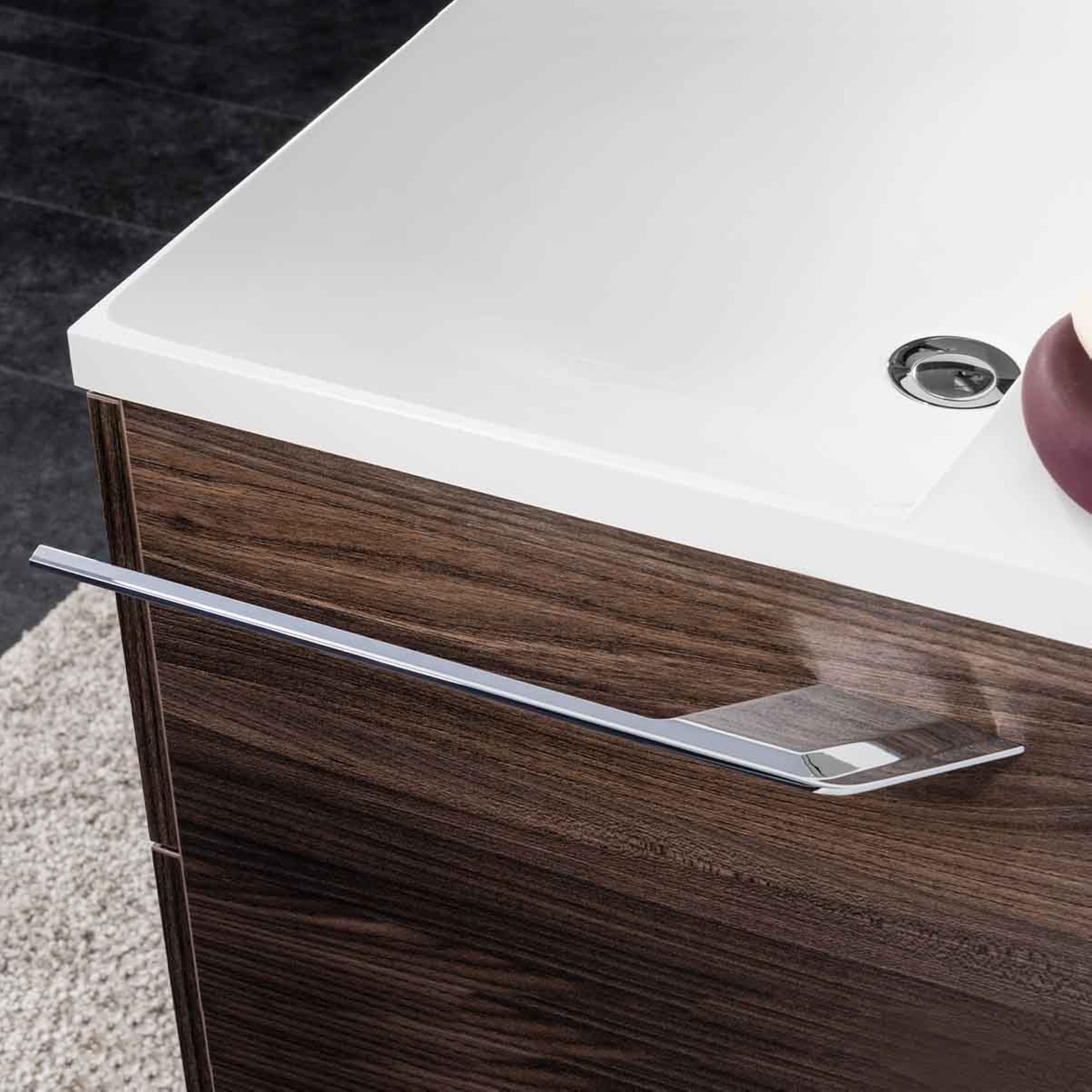 Fackelmann B.CLEVER Handtuchhalter einarmig Chrom