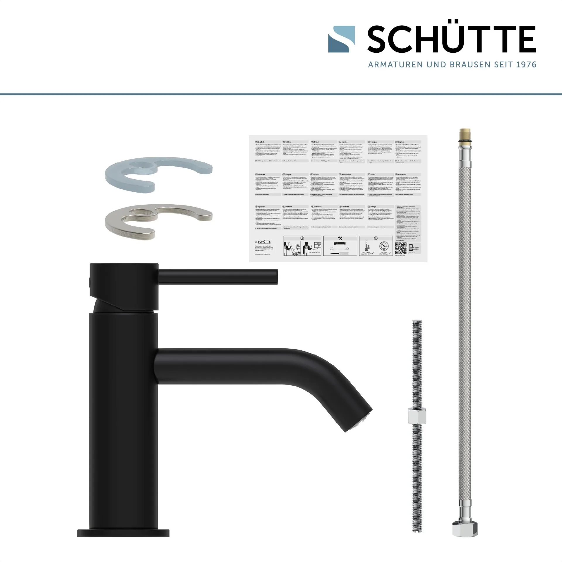 SCHÜTTE ARAGON Standventil, Schwarz matt