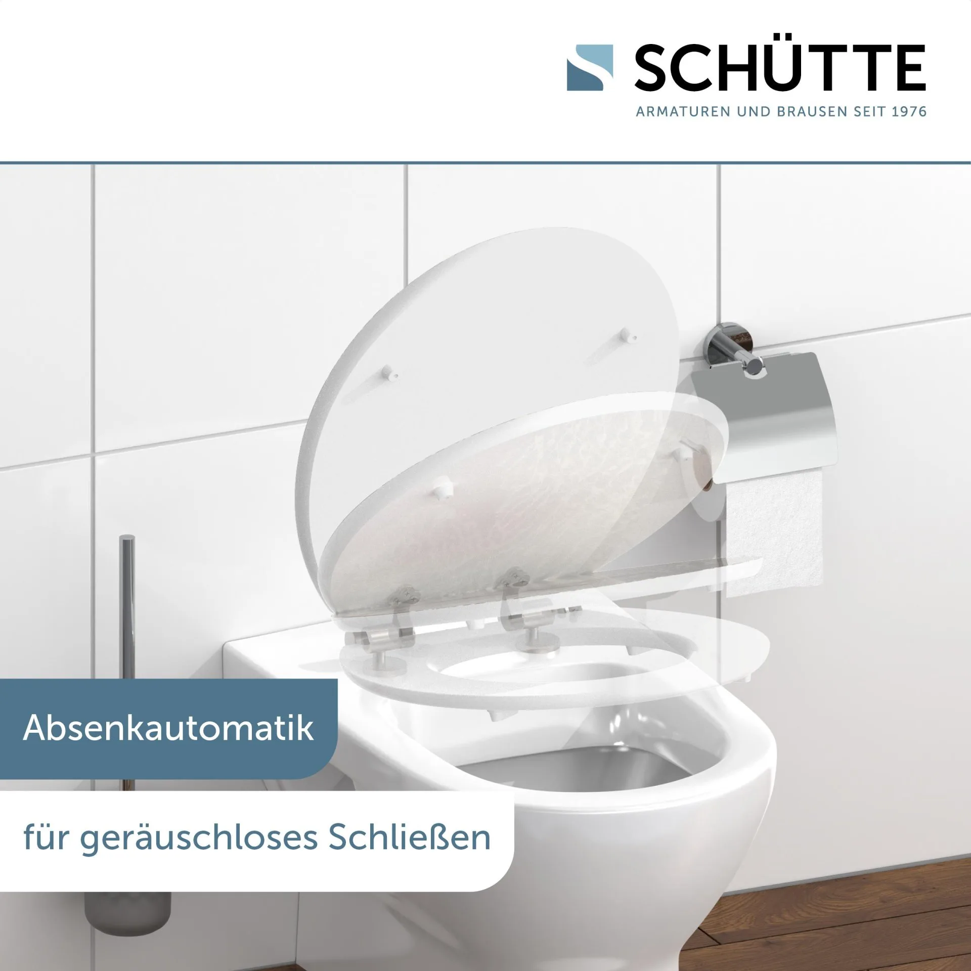 SCHÜTTE RED STARFISH WC-Sitz, MDF HG, mit Absenkautomatik