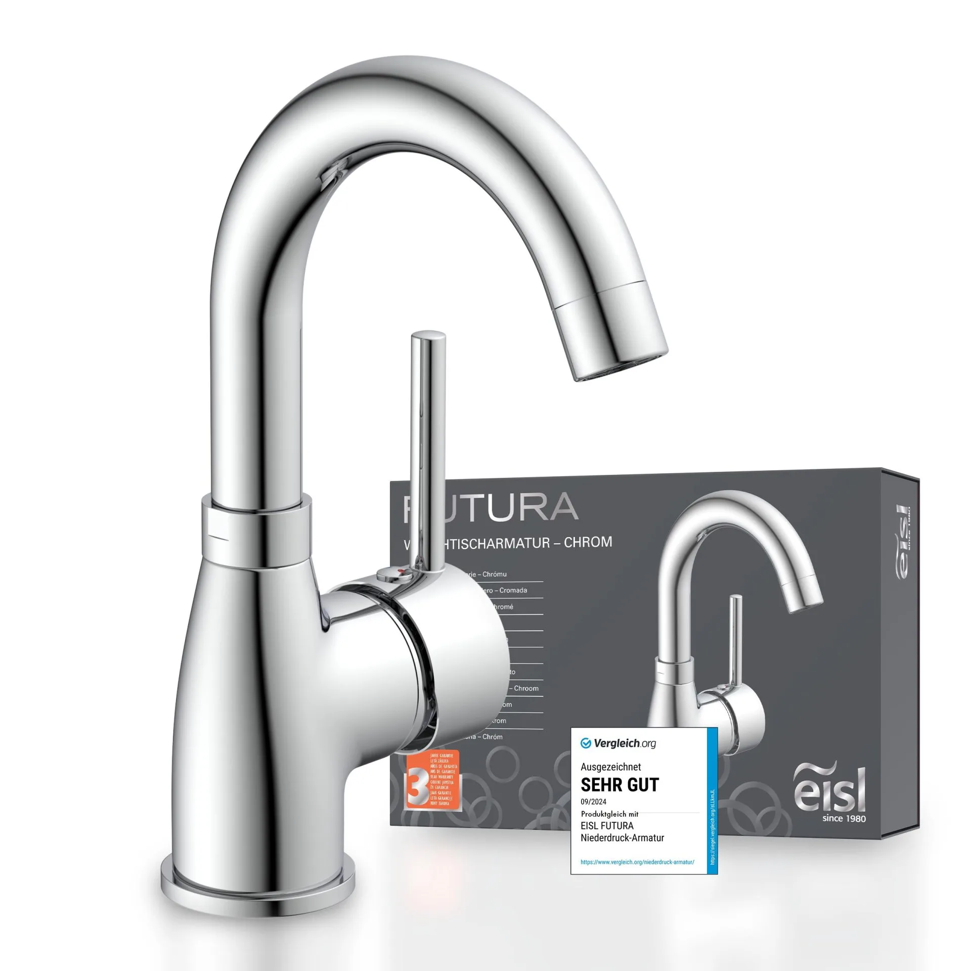 EISL FUTURA Waschtischarmatur, Chrom