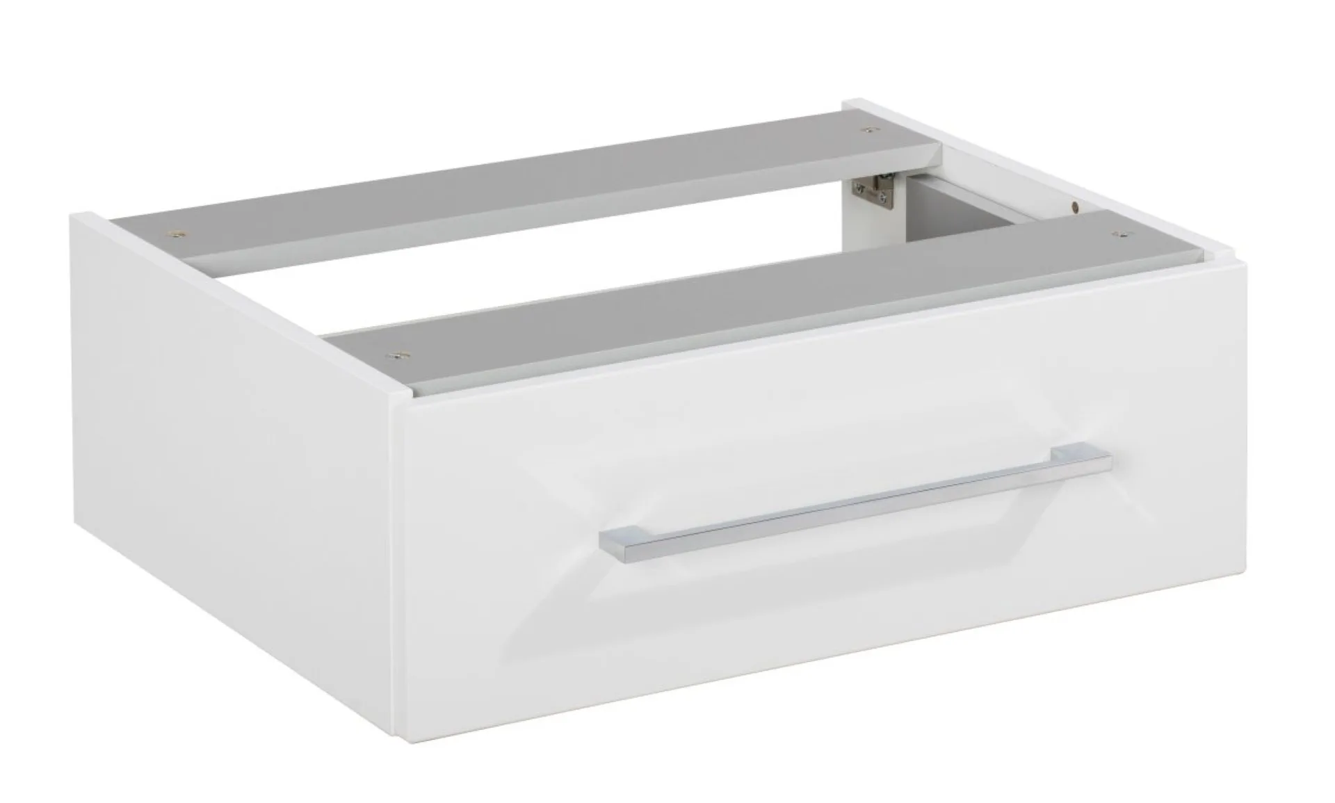 FACKELMANN HYPE 3.0 Unterbauschrank 60 cm breit, Weiß, 1 Schublade