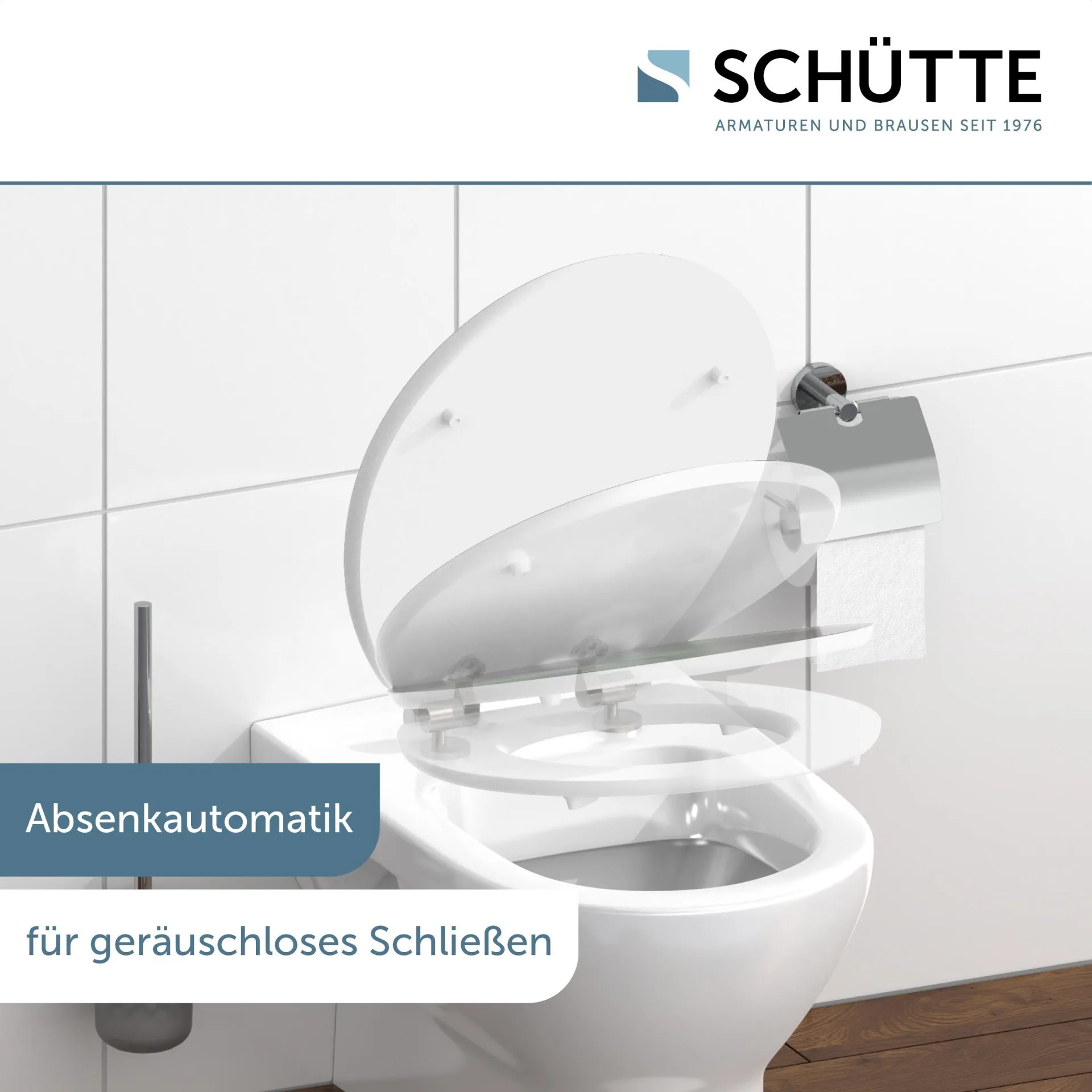 SCHÜTTE OASIS WC-Sitz, MDF HG, mit Absenkautomatik