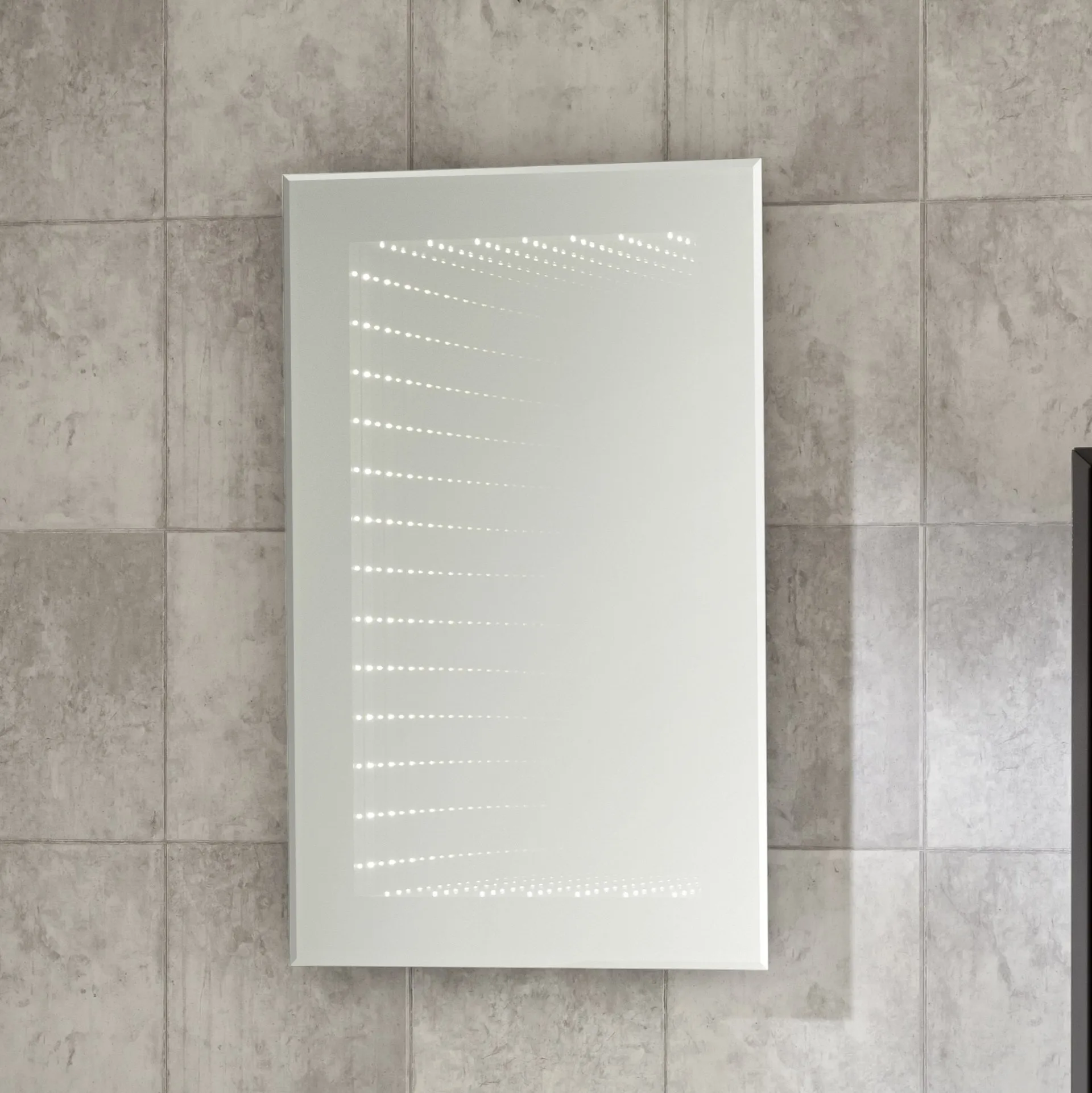 BADEDU INFINITY LED Spiegel 80 cm breit