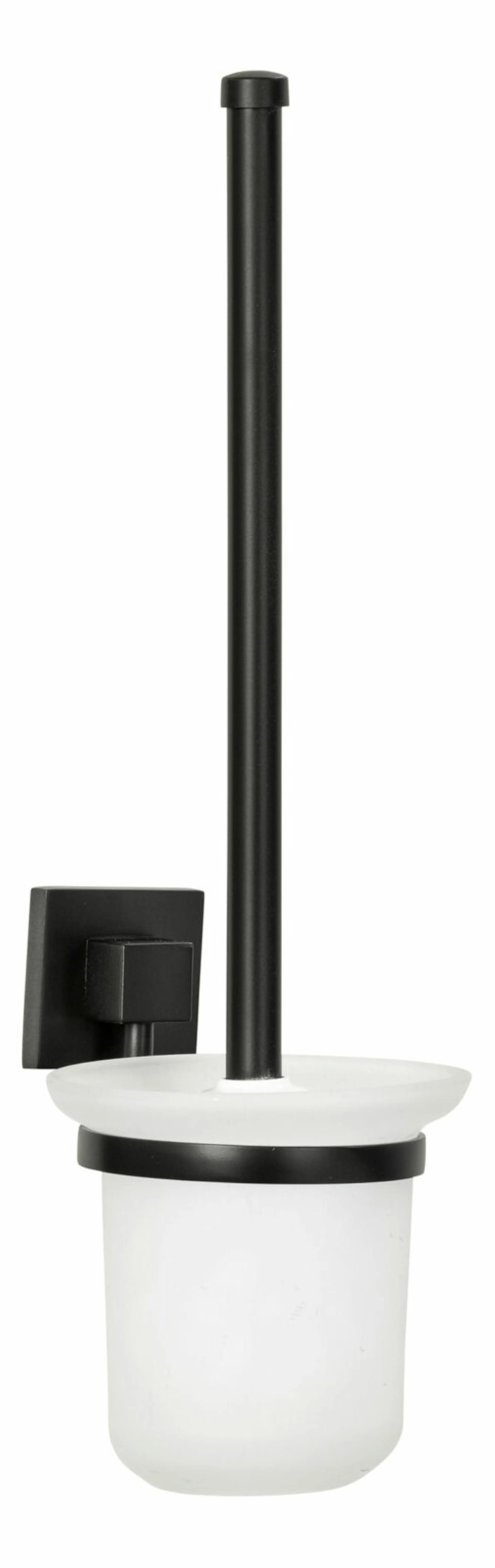 FACKELMANN NEW YORK Accessoire Set, Schwarz, Handtuchhalter, WC-Garnitur, Toilettenpapierhalter