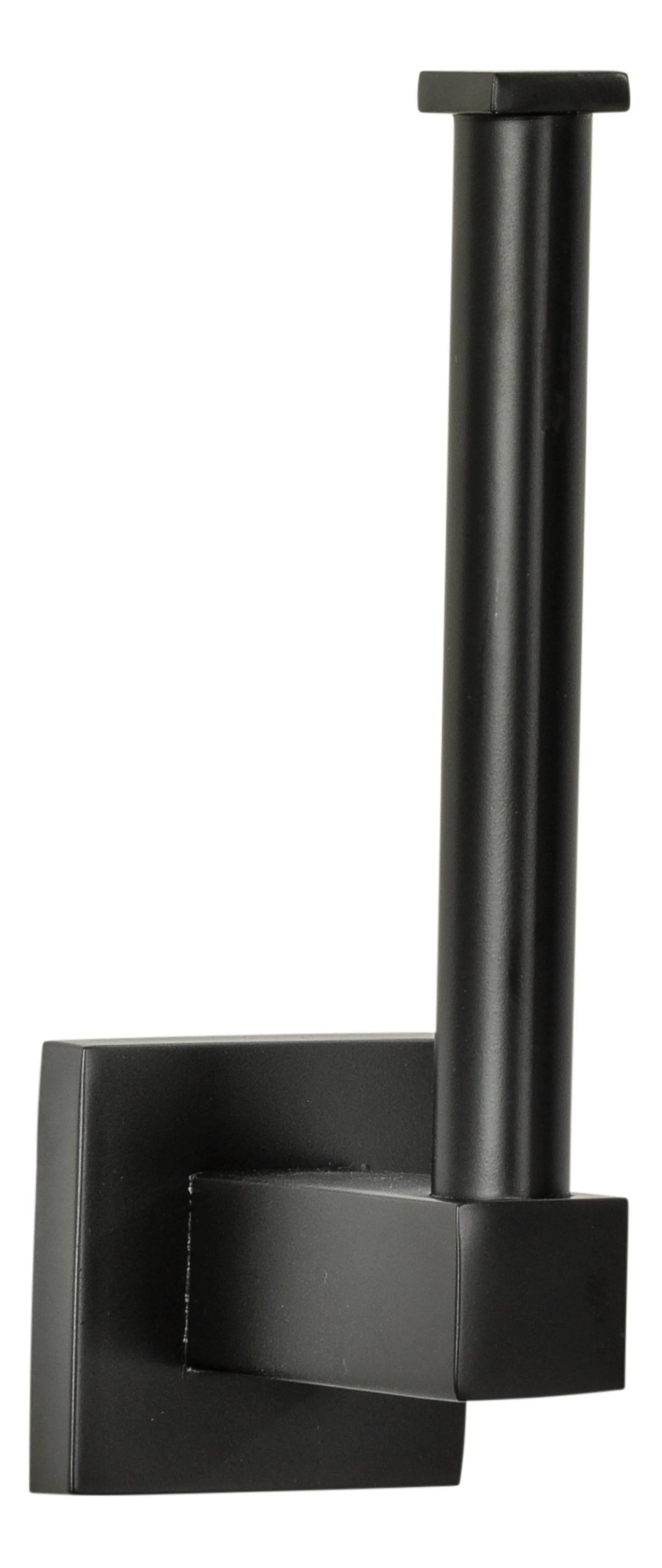 FACKELMANN NEW YORK Toilettenpapier Ersatzrollenhalter, Schwarz matt