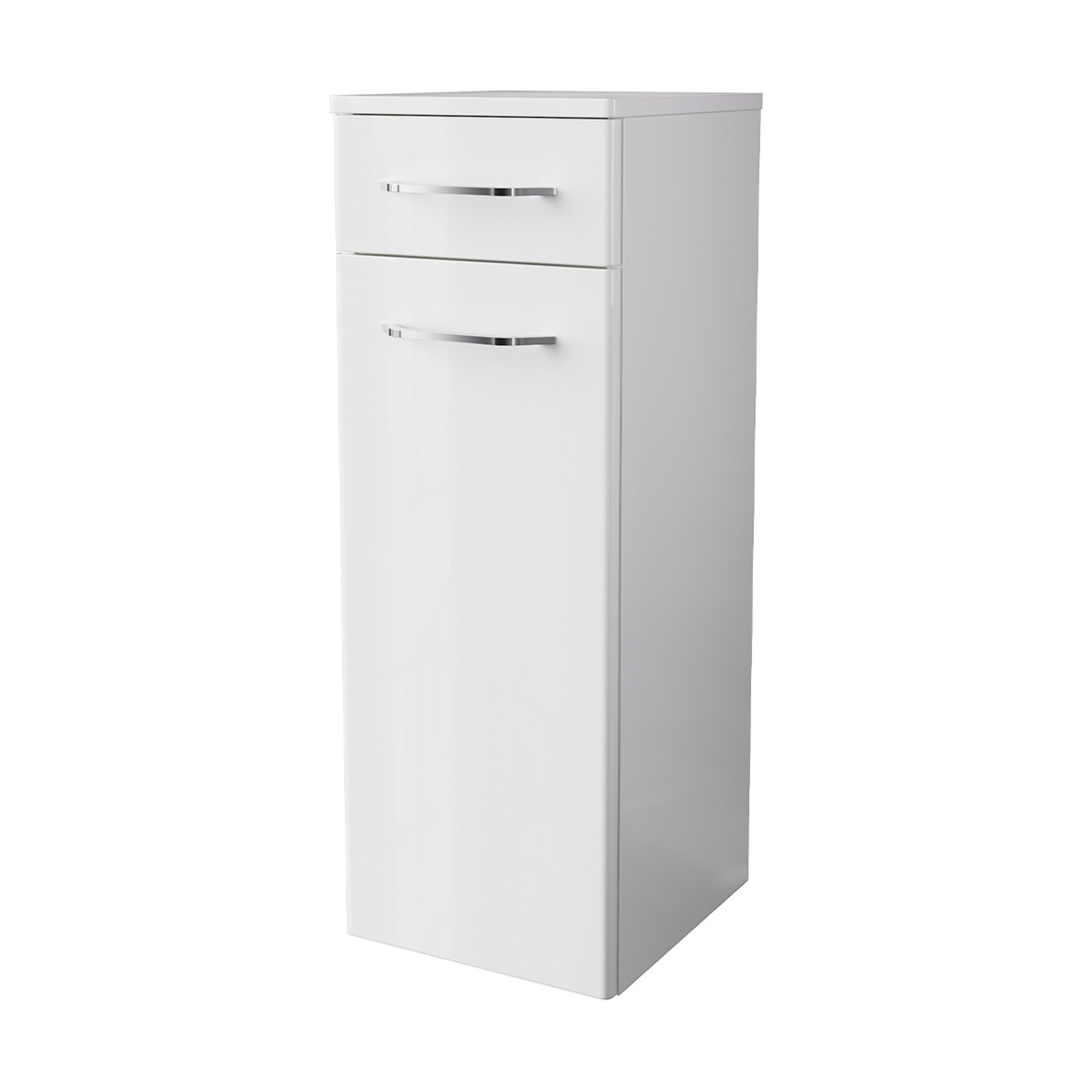Fackelmann MILANO Midischrank 30 cm, Weiß