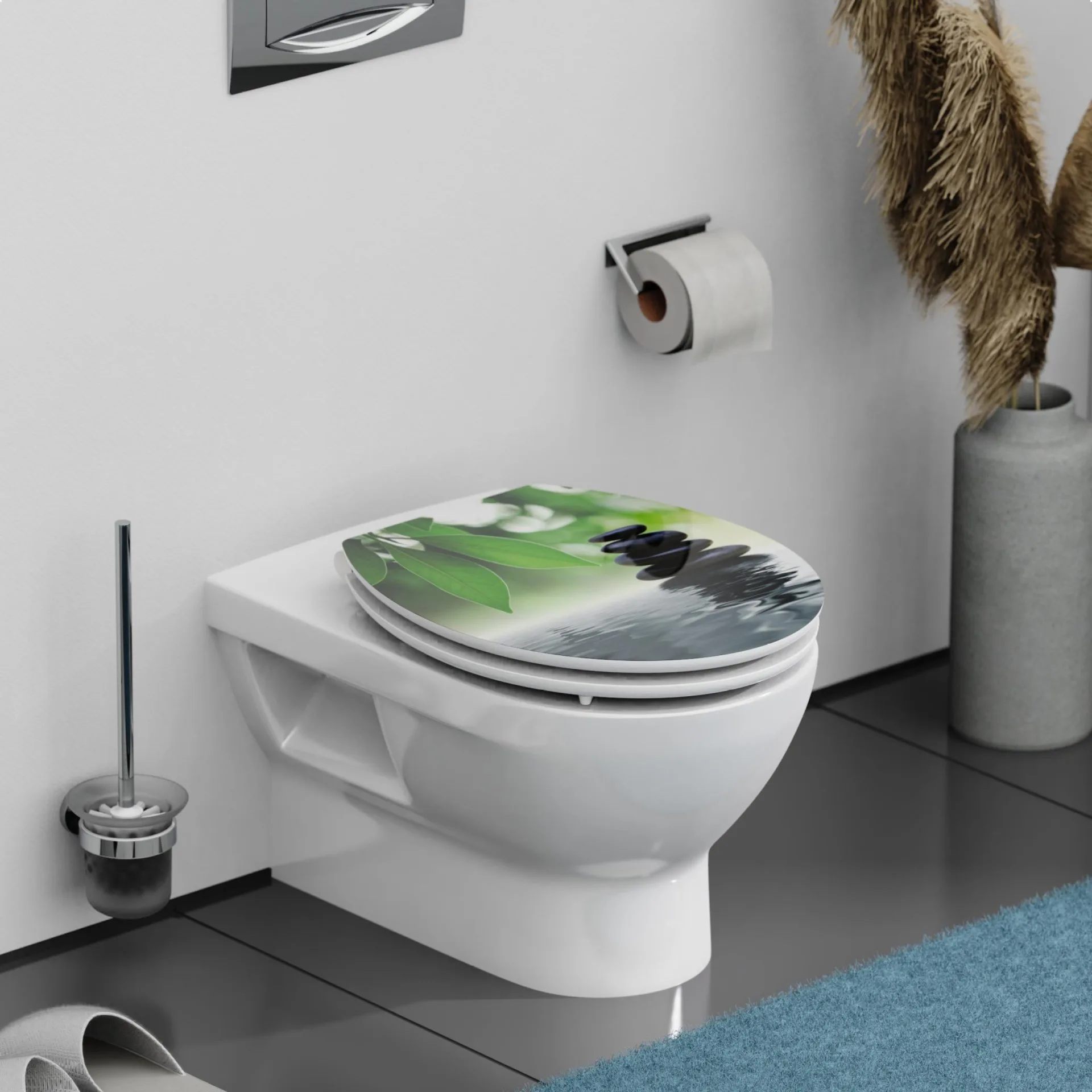 SCHÜTTE OASIS WC-Sitz, MDF HG, mit Absenkautomatik