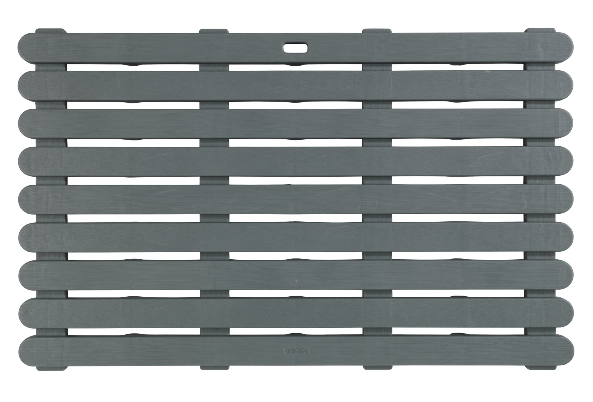 WENKO INDOOR & OUTDOOR Badematte, 50 x 80 cm, Grau