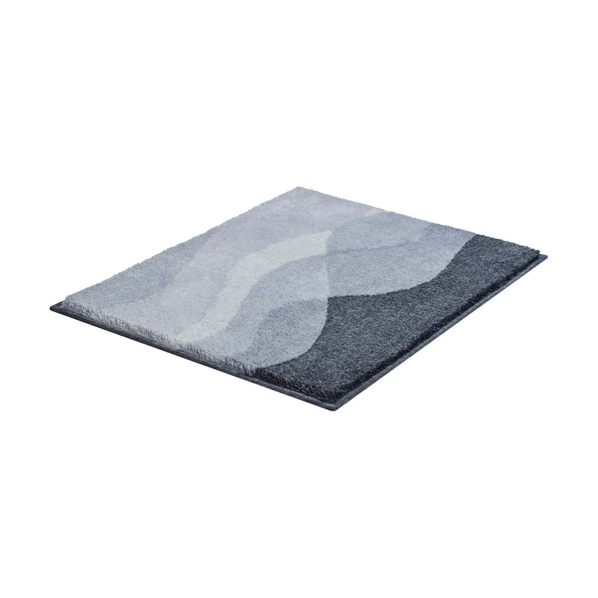 GRUND HILLS Badematte 55 x 65 cm, Grau