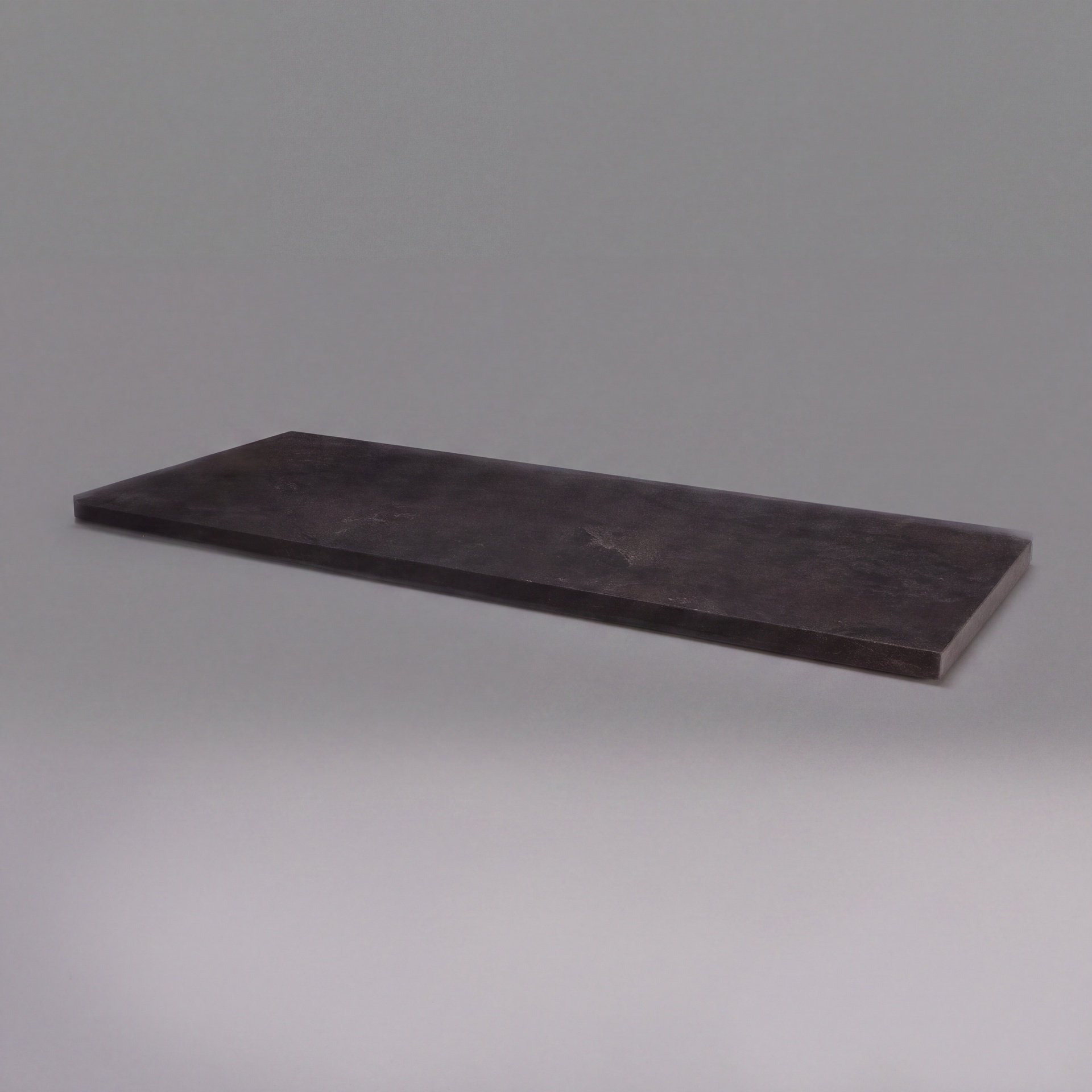 FORZALAQUA Waschtischplatte 120,5 cm breit, Bluestone, Naturstein, 1 Bohrloch