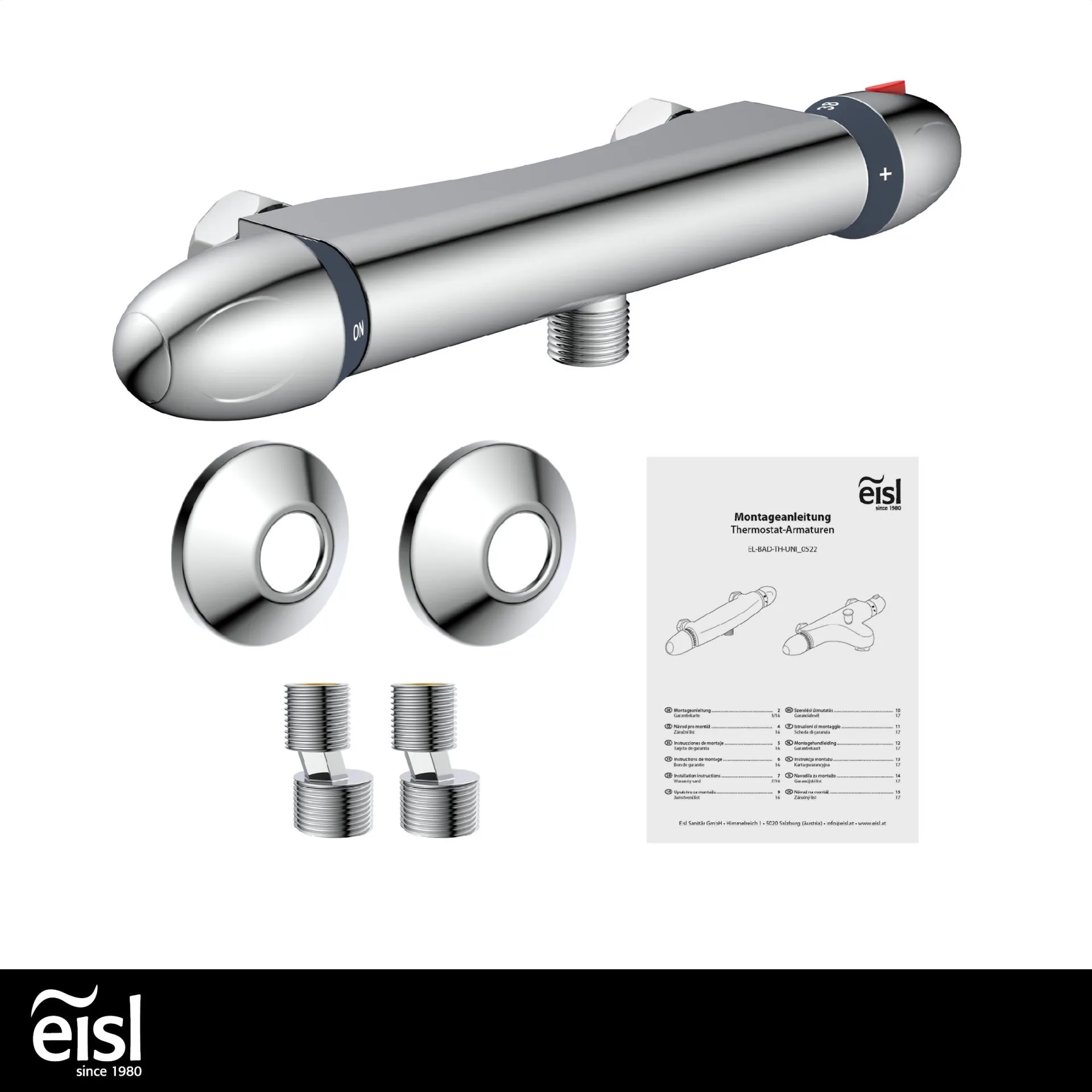 EISL VITAL Duschthermostat, Chrom