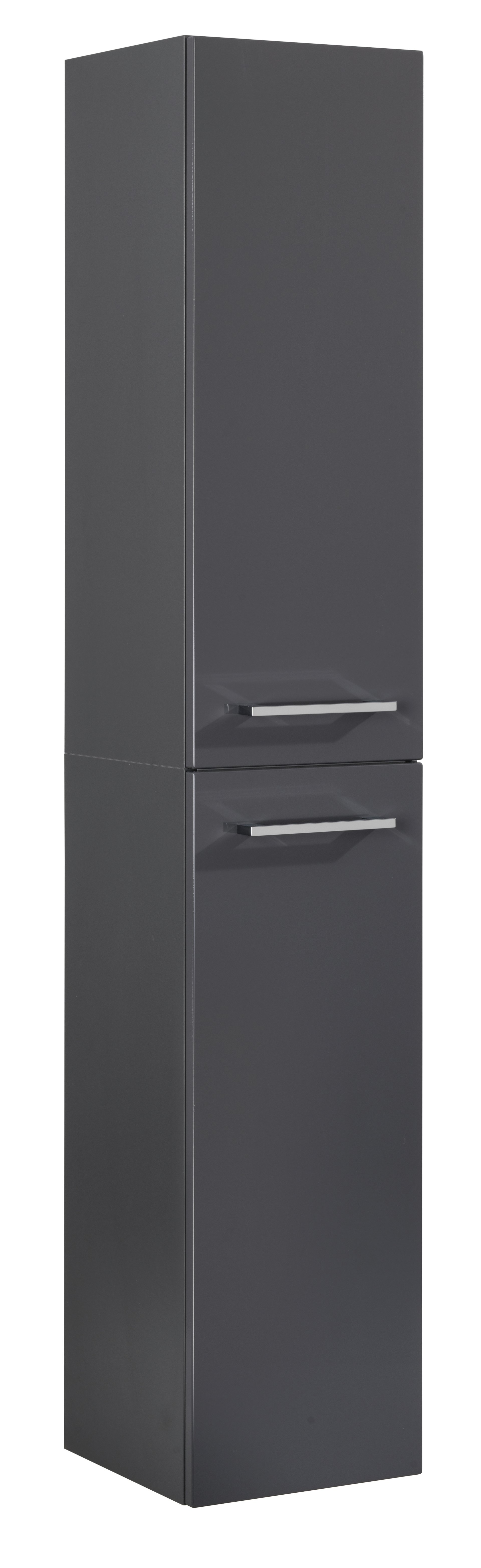 Fackelmann HYPE 3.0 Hochschrank 30cm, Schwarz/Anthrazit