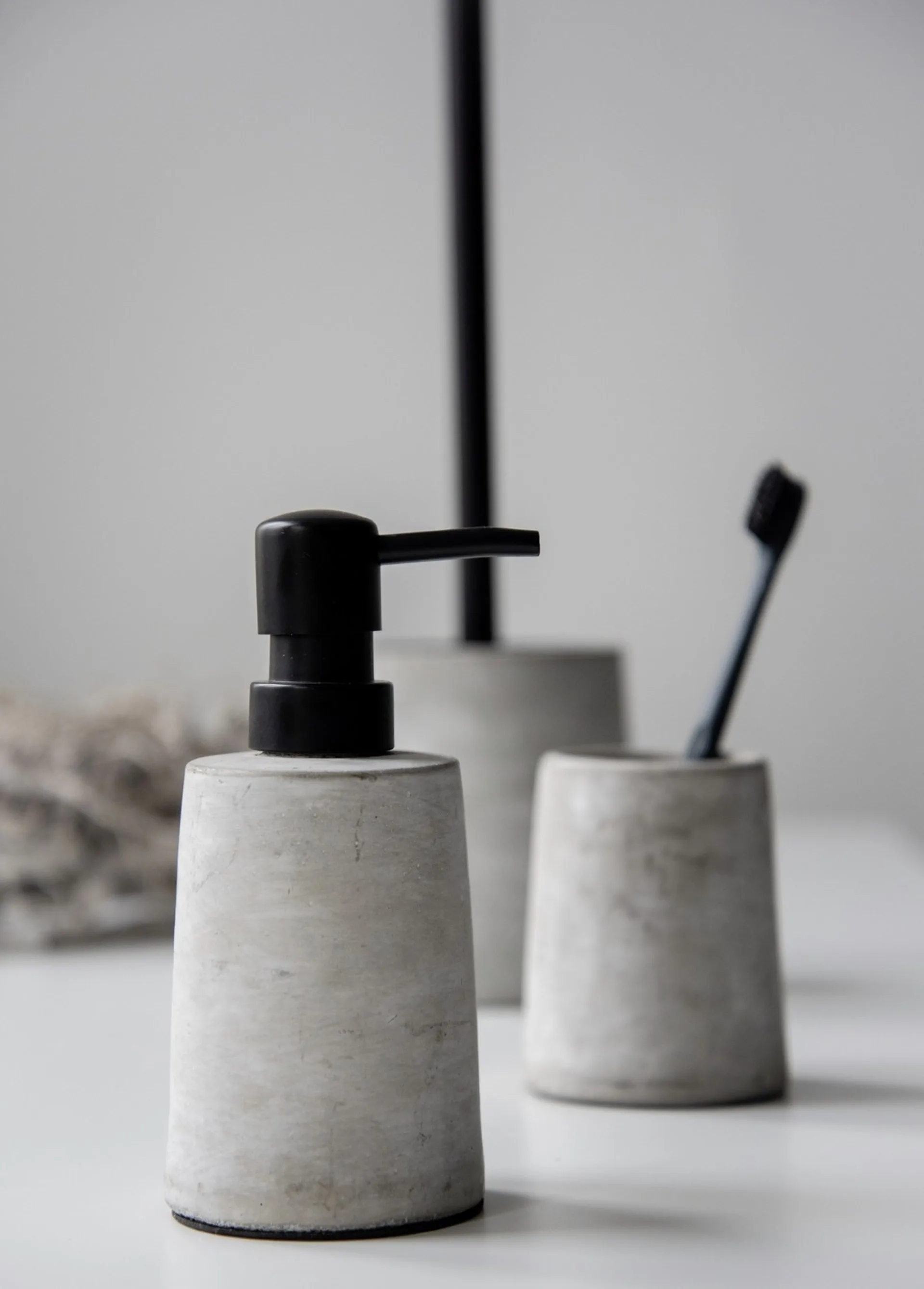 WENKO VILLENA WC-Garnitur, Grau