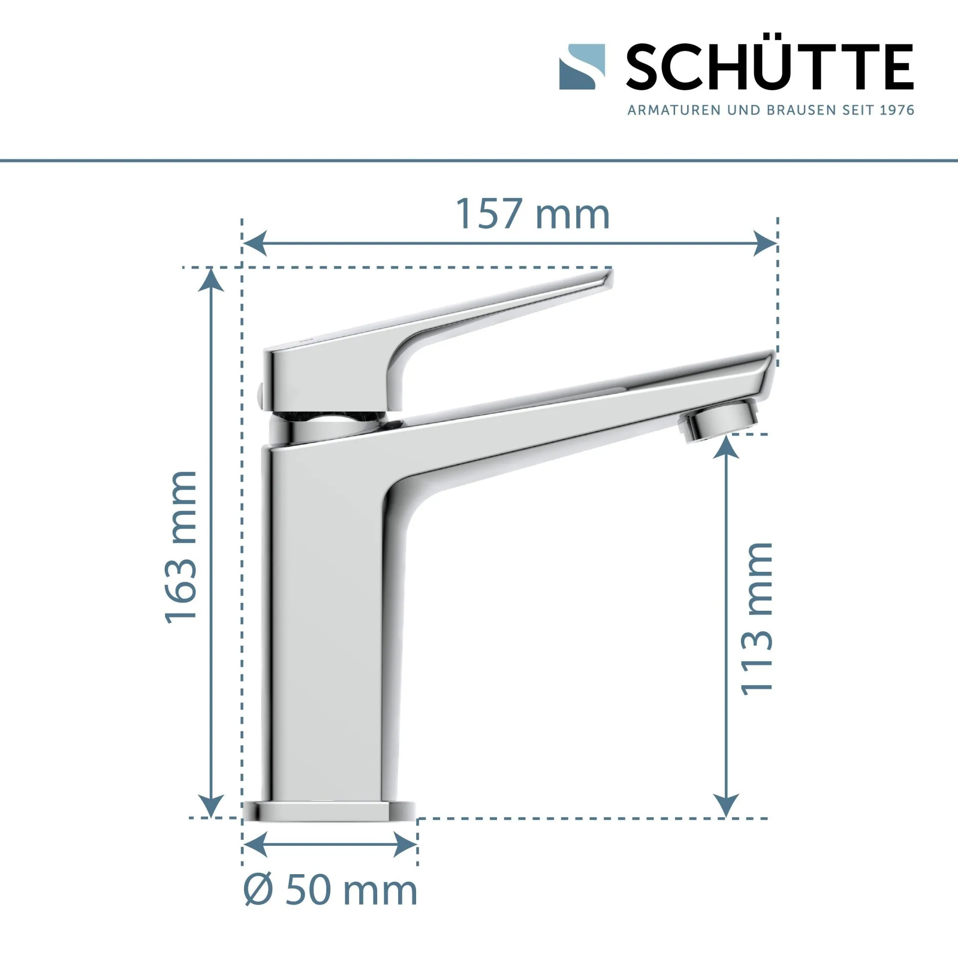 Schütte RAVEN Waschtischarmatur, Chrom