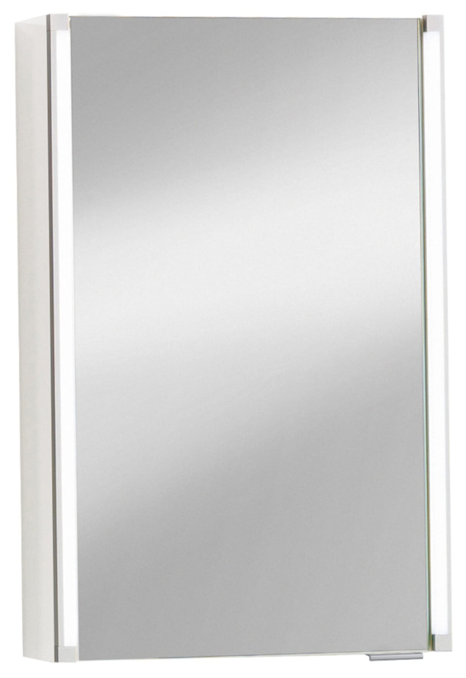 FACKELMANN LED Spiegelschrank 42 cm breit, Weiß