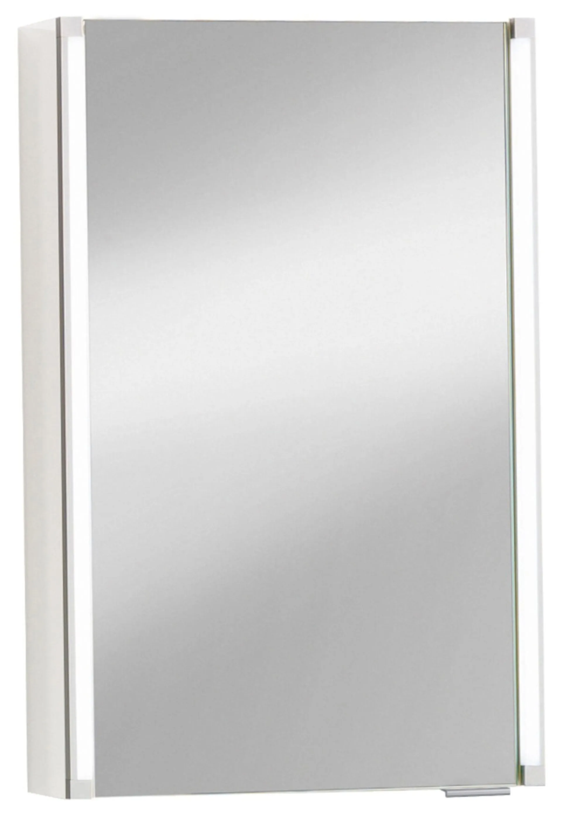 FACKELMANN LED Spiegelschrank 42 cm breit, Weiß