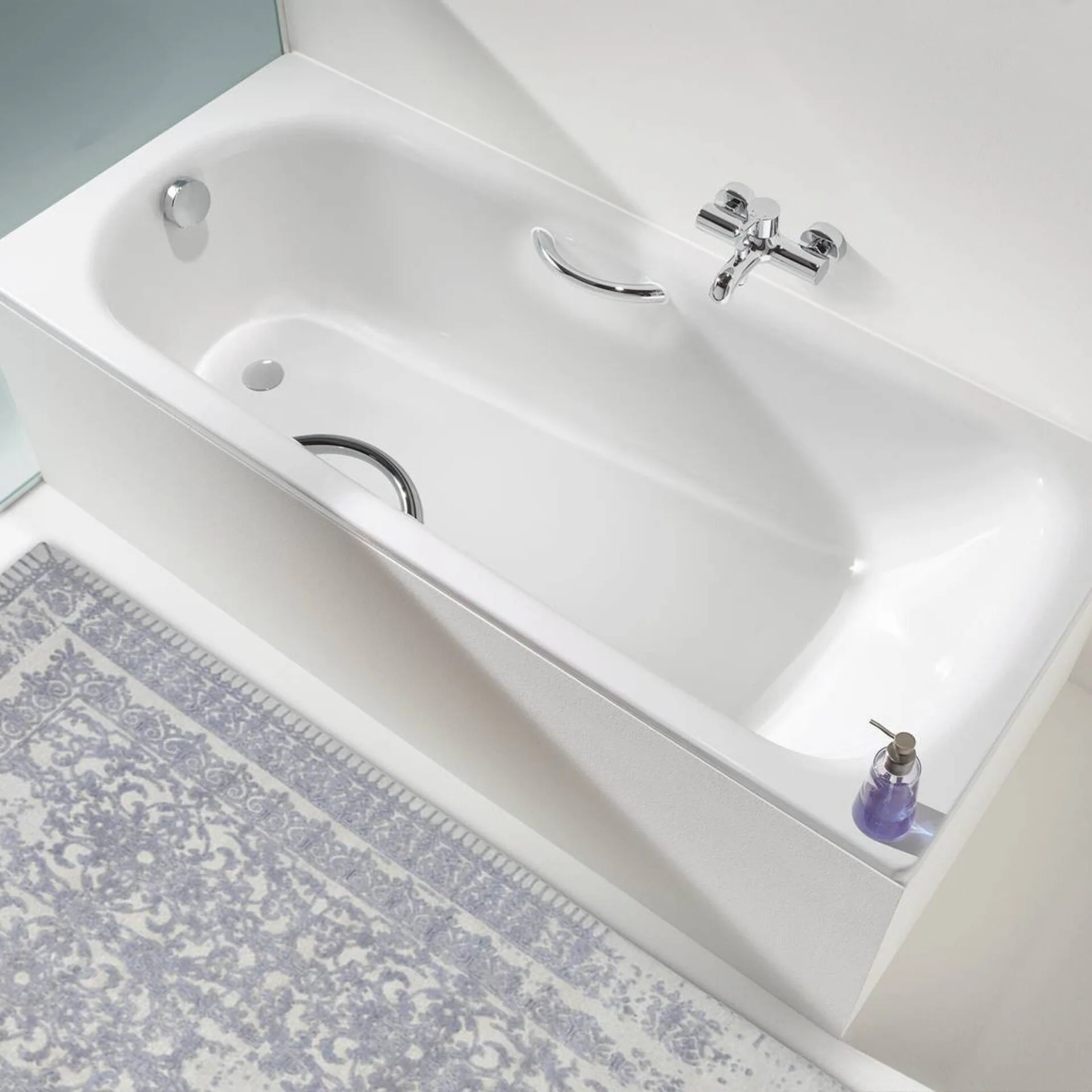 KALDEWEI SANIFORM PLUS Badewanne 160 cm breit, Weiß, Mod. 372-1