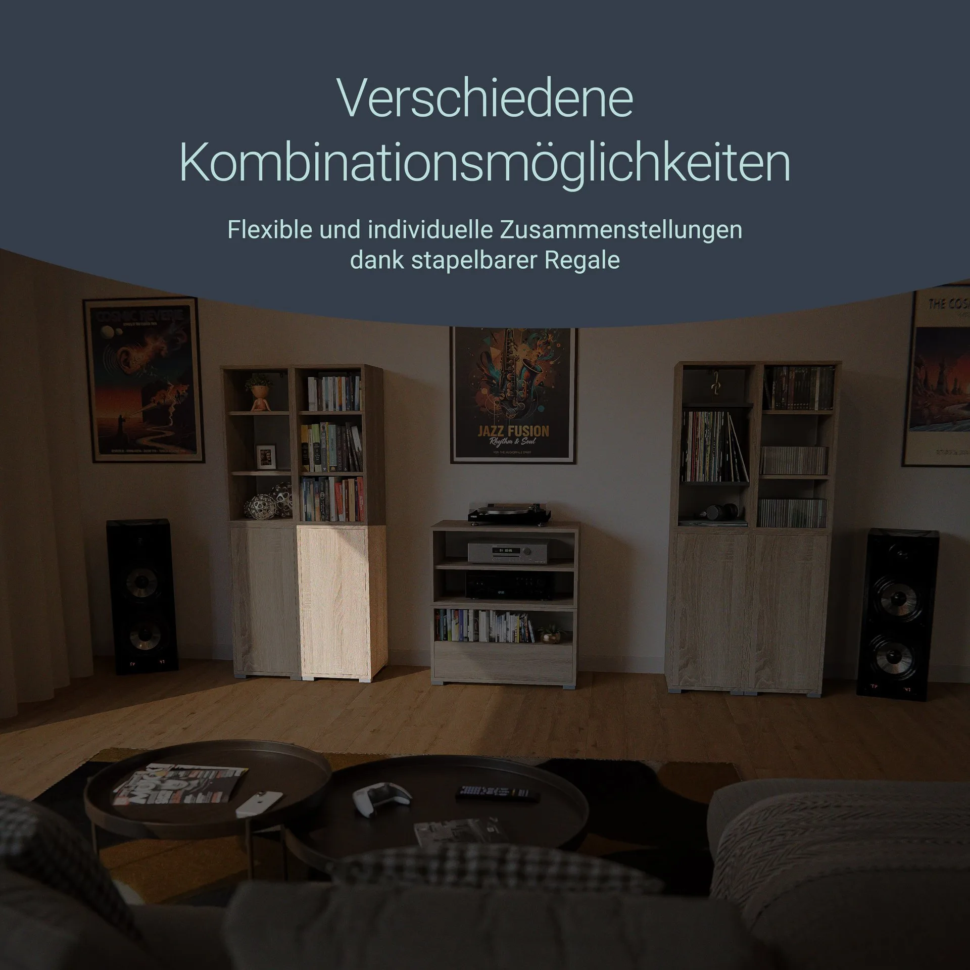 BADEDU VEER Badschrank 35 cm breit, Braun, 3 Fächer mit Tür
