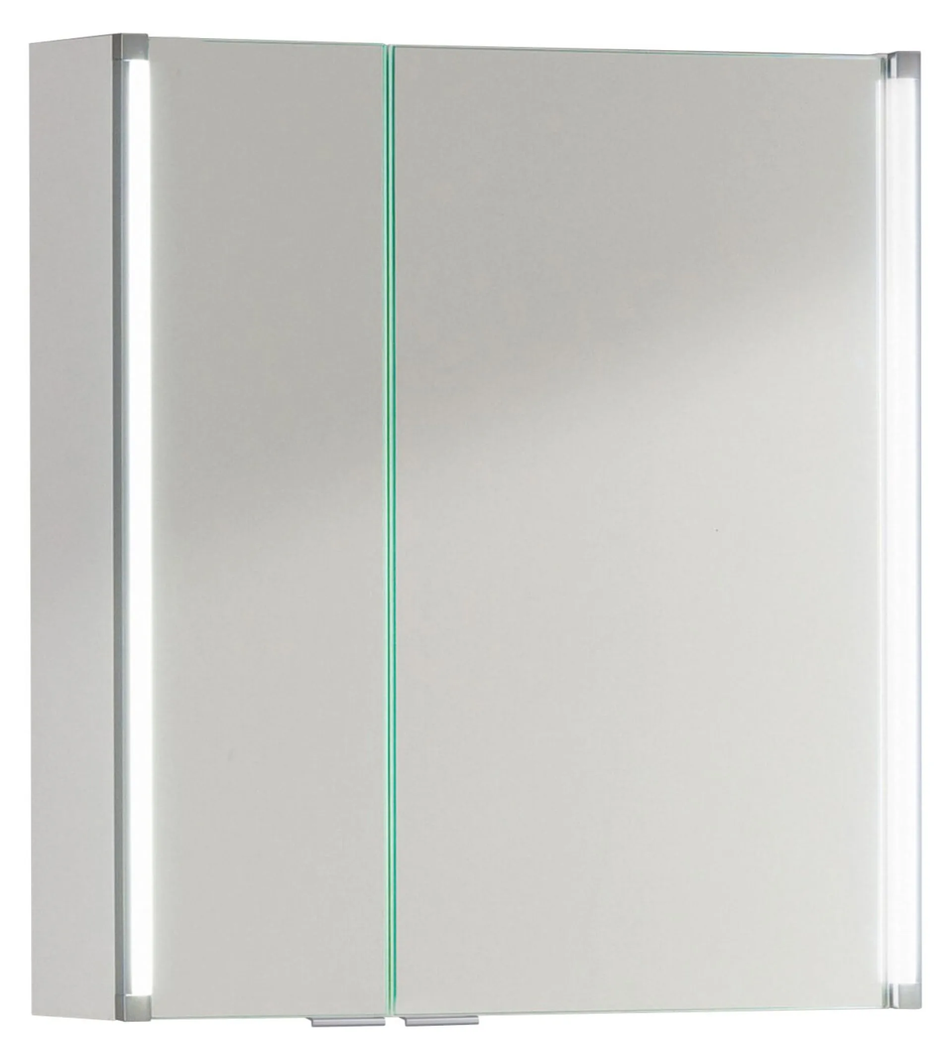 FACKELMANN LED Spiegelschrank 61 cm breit, Weiß