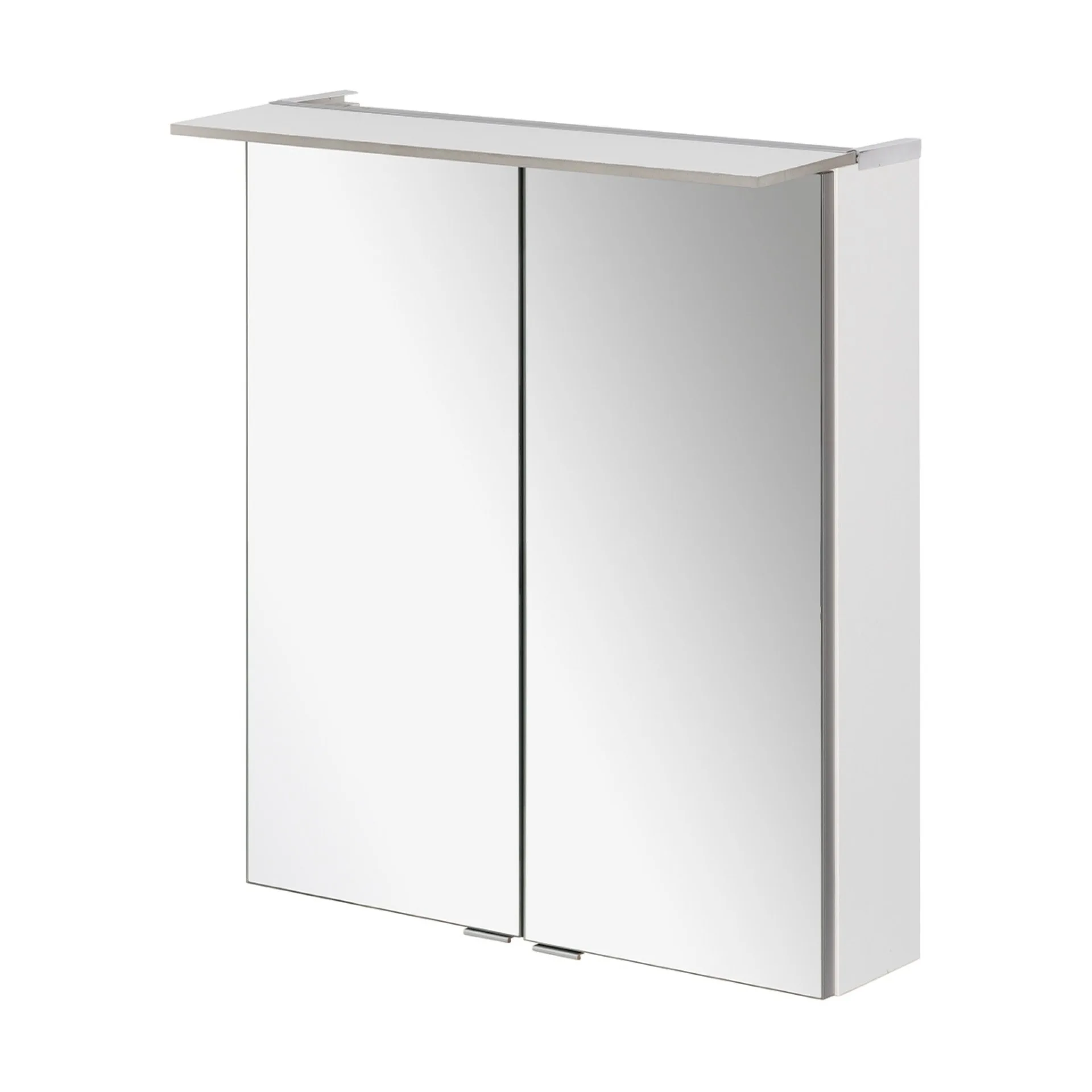 Fackelmann B.PERFEKT LED Spiegelschrank 60 cm breit, Weiß