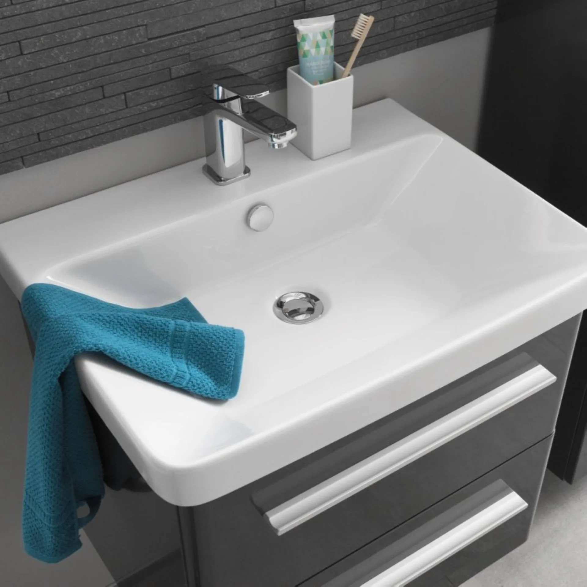 Lanzet K8 Keramik Waschbecken 60 cm