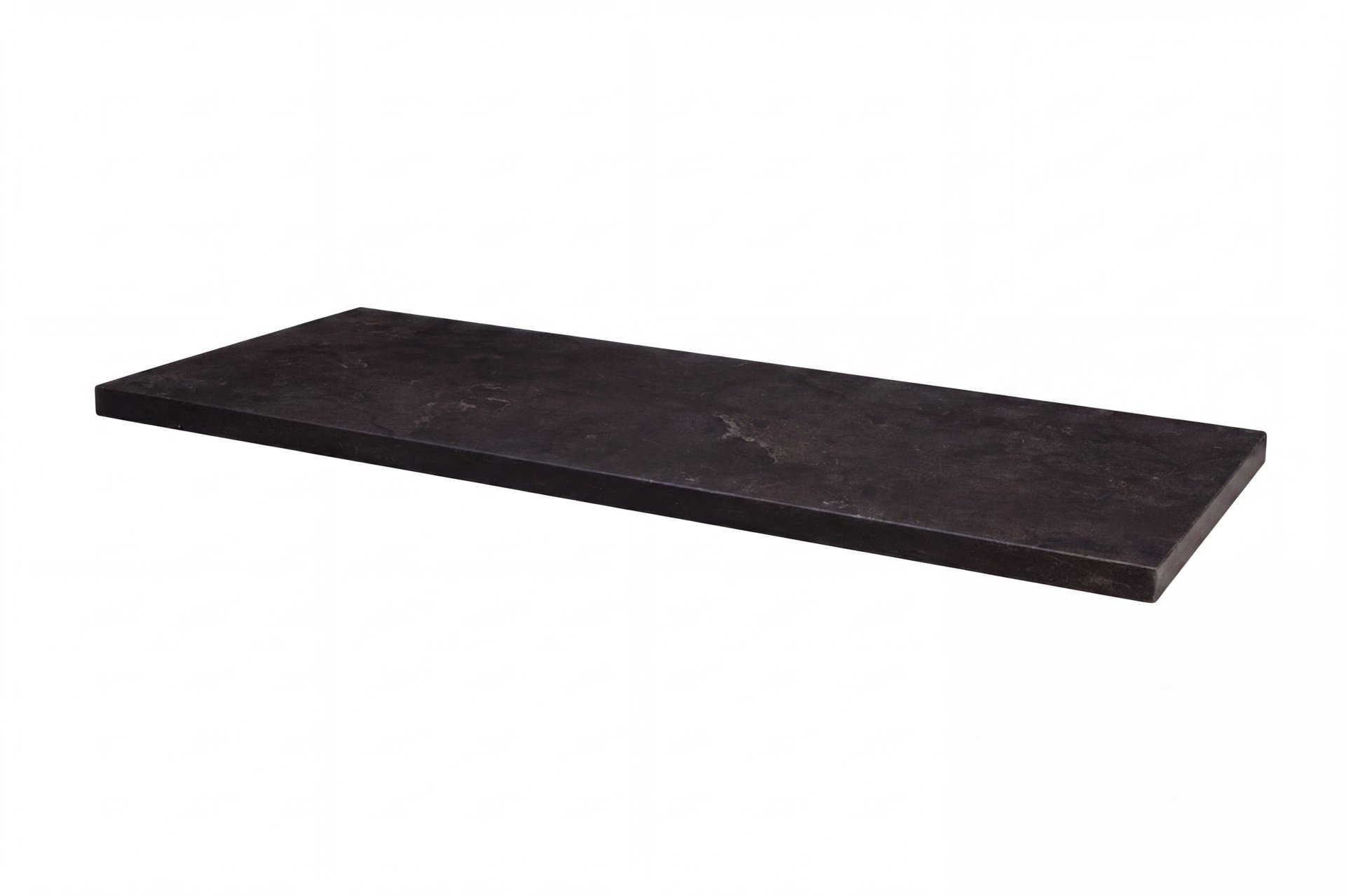 Natursteinplatte 60,5 cm breit, Bluestone matt geschliffen, 1 Bohrloch 400042