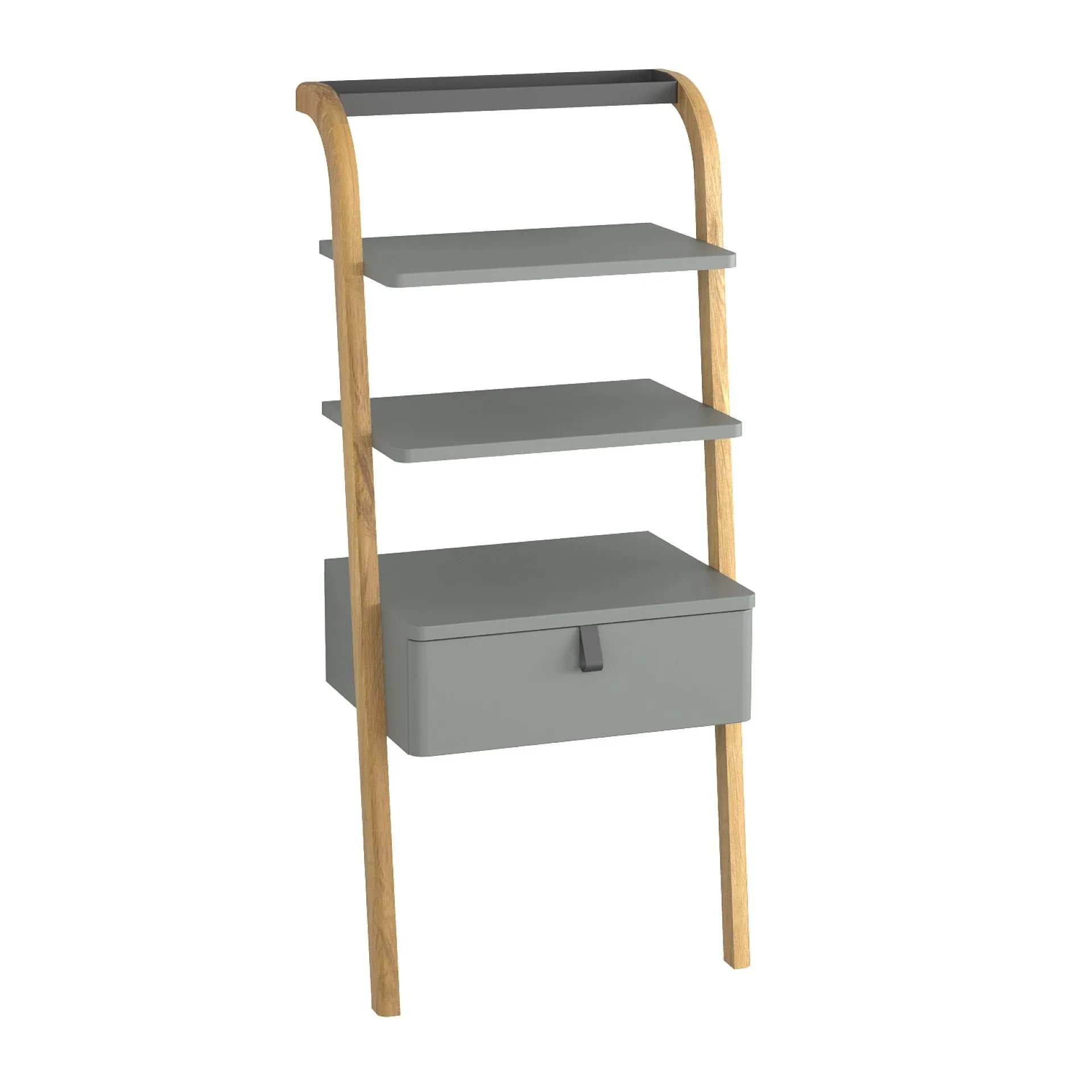 BADEDU PINA Badregal 56 cm breit, Grün