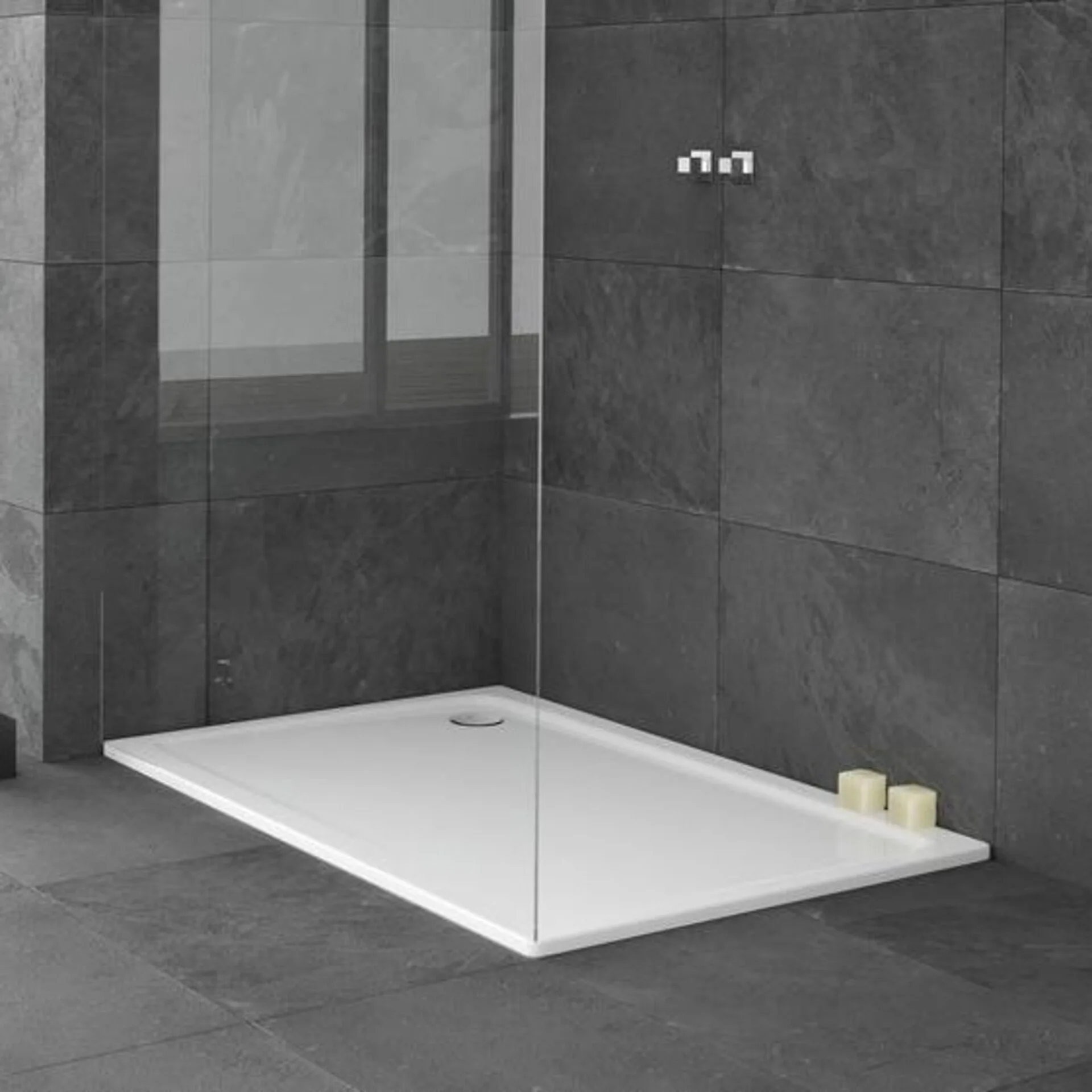 KALDEWEI SUPERPLAN CLASSIC Duschwanne 80 cm breit, Weiß, Mod. 398-1