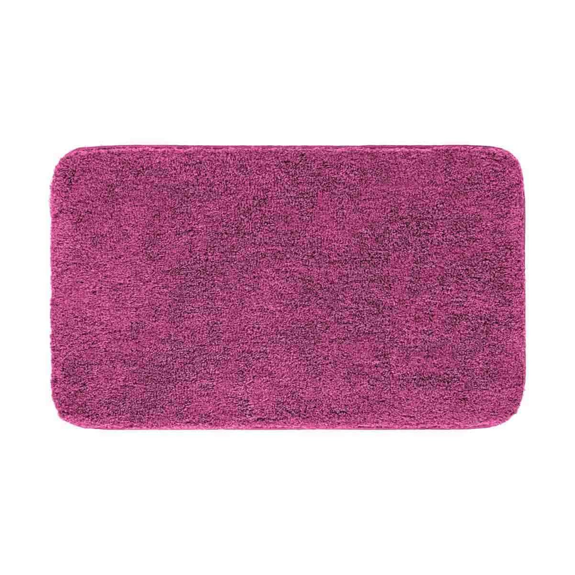 GRUND MELANGE Badematte 60 x 100 cm, Beere