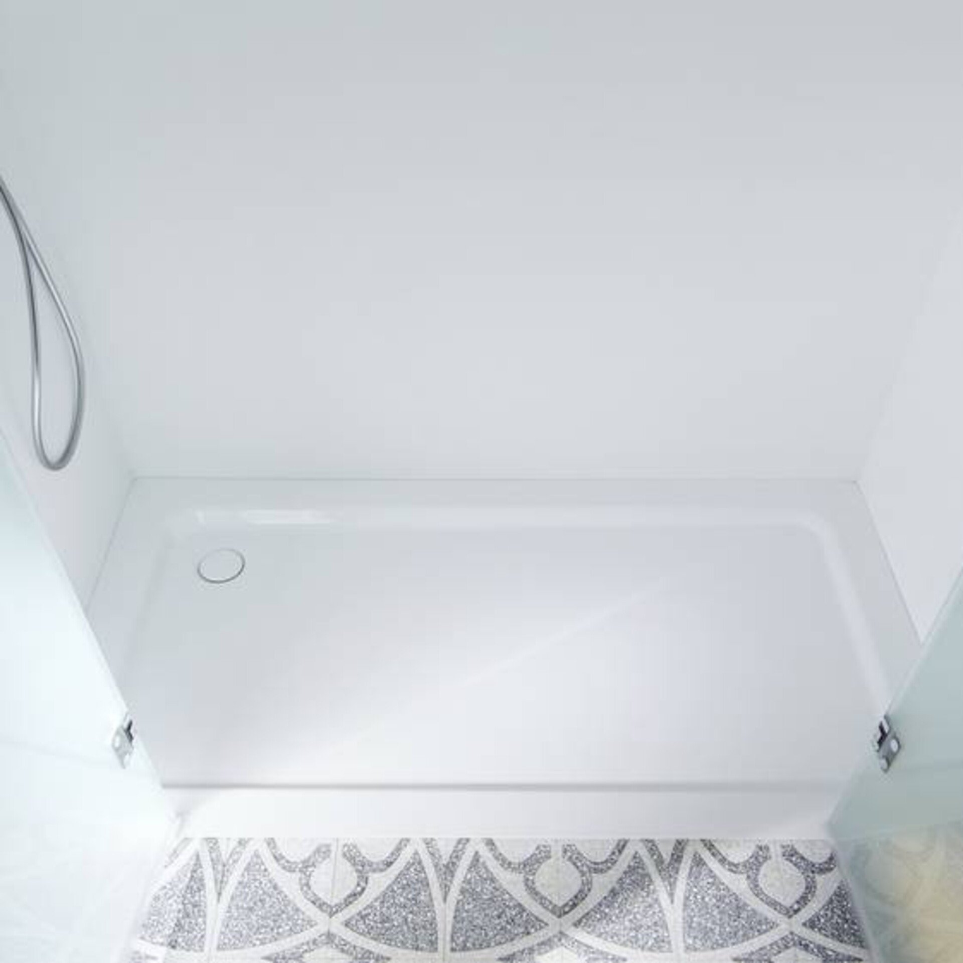 KALDEWEI SUPERPLAN CLASSIC Duschwanne 80 cm breit, Weiß, Mod. 398-1