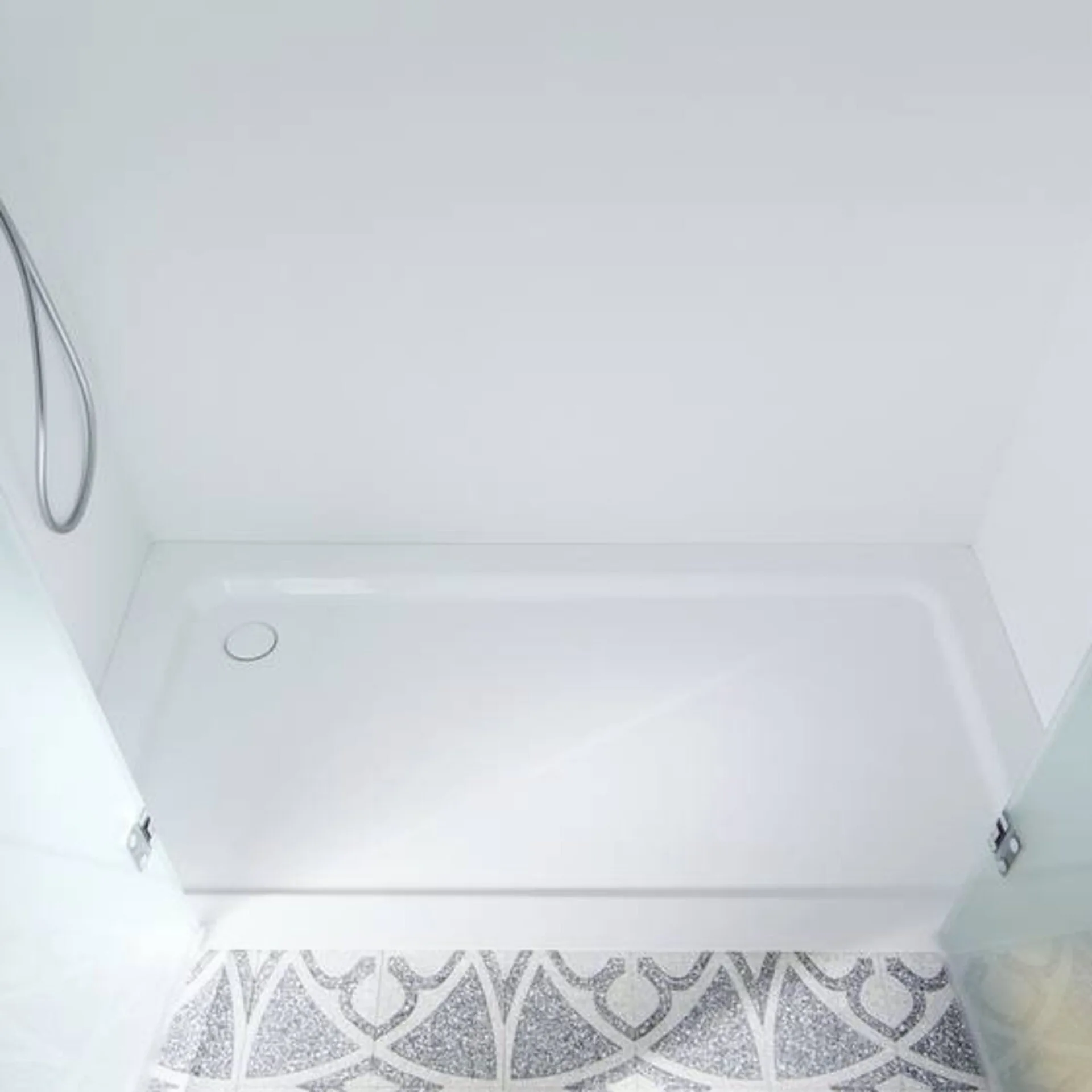 KALDEWEI SUPERPLAN CLASSIC Duschwanne 80 cm breit, Weiß, Mod. 398-1