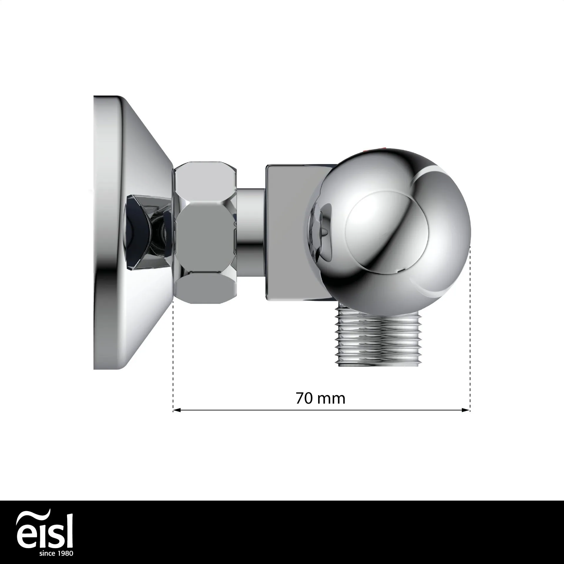 EISL VITAL Duschthermostat, Chrom