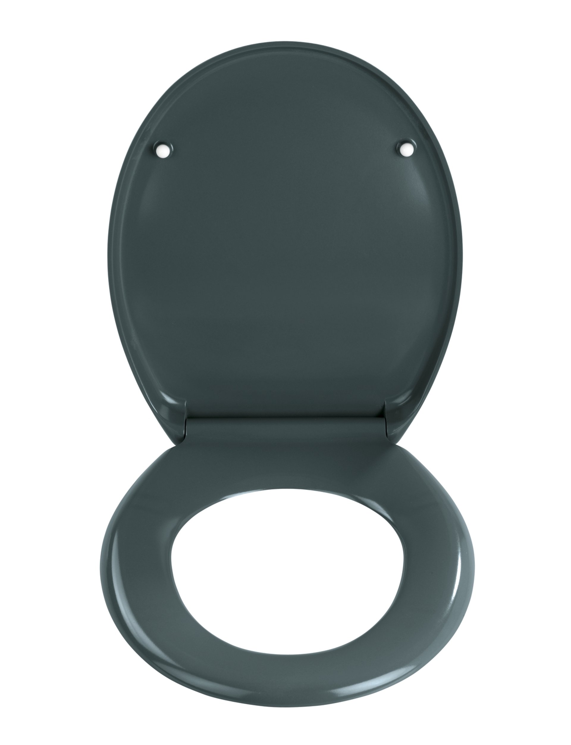 WENKO OTTANA WC-Sitz, Grau, mit Absenkautomatik