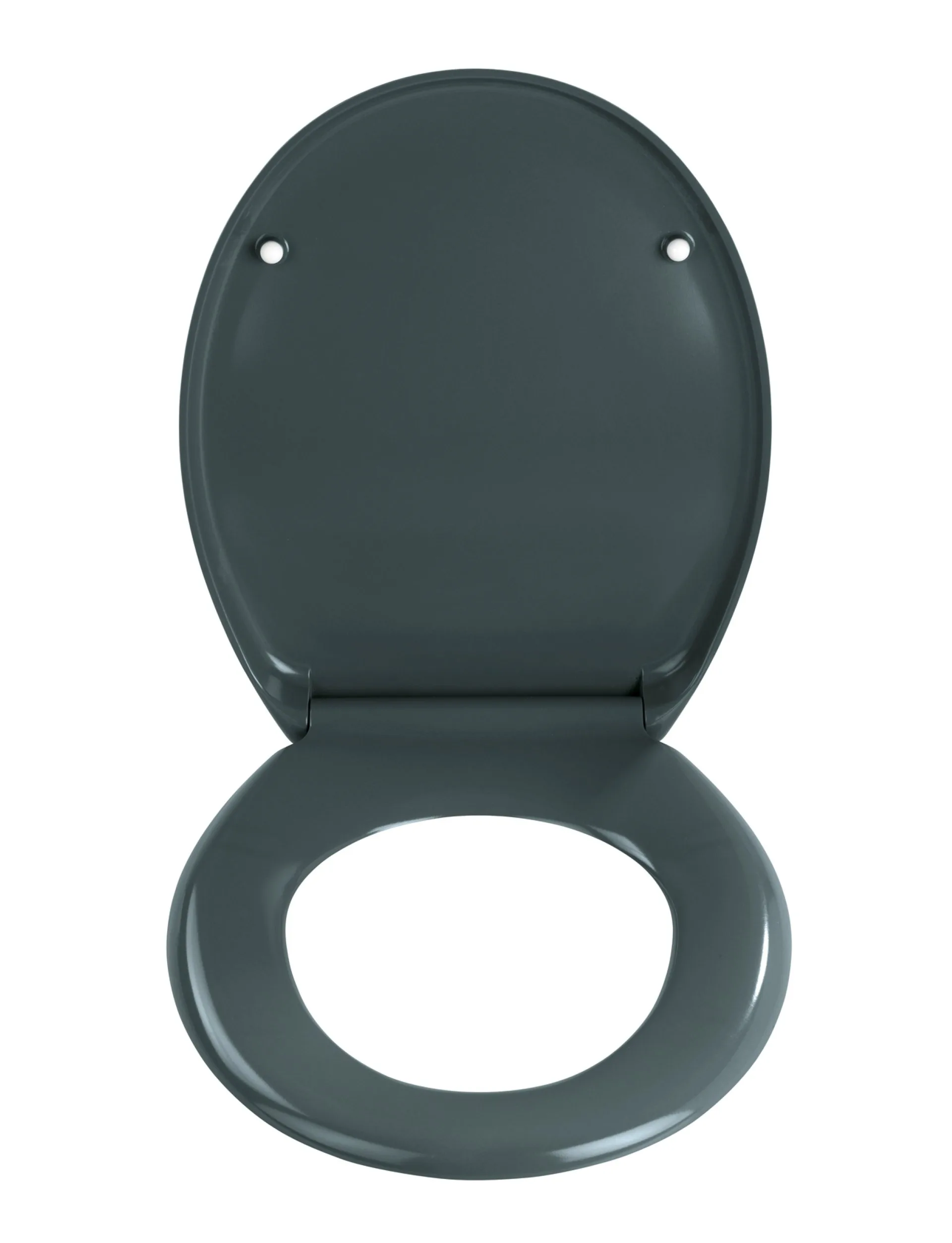 WENKO OTTANA WC-Sitz, Grau, mit Absenkautomatik