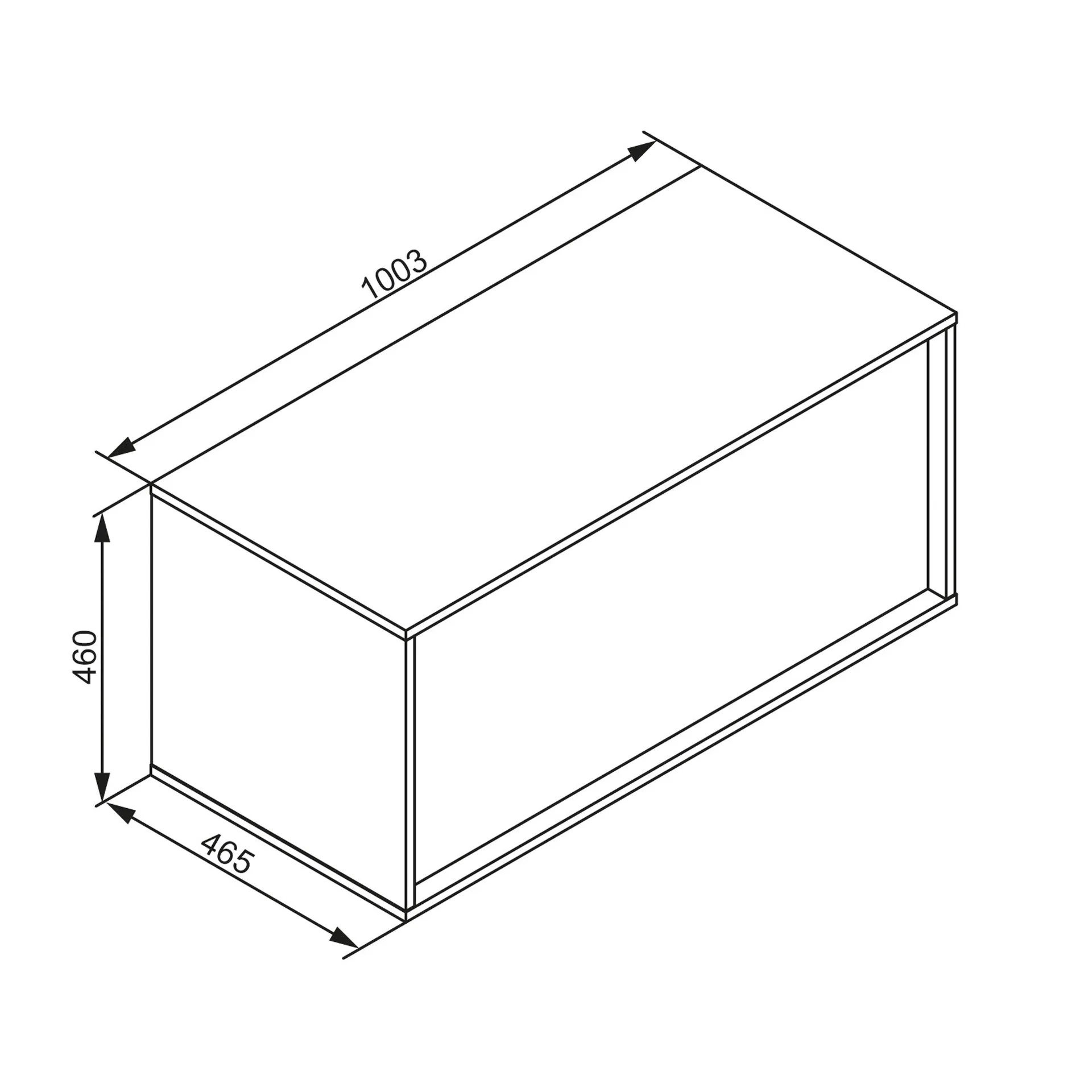 LANZET DUNE Waschbecken mit Unterschrank 100,3 cm breit, Braun hell, Aufsatzwaschbecken Gussmarmor Weiß, inkl. LED Beleuchtung