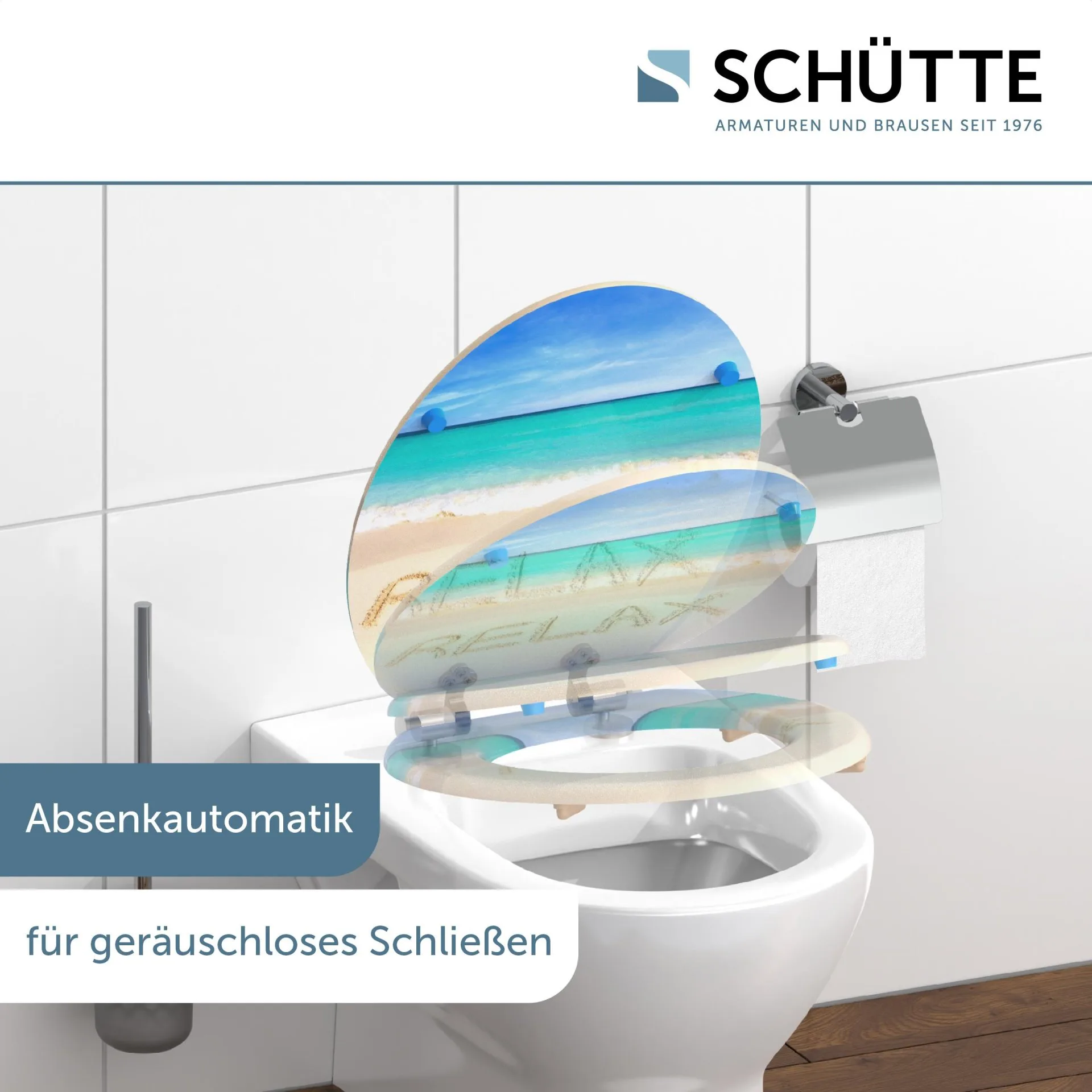 SCHÜTTE RELAX WC-Sitz, MDF, mit Absenkautomatik