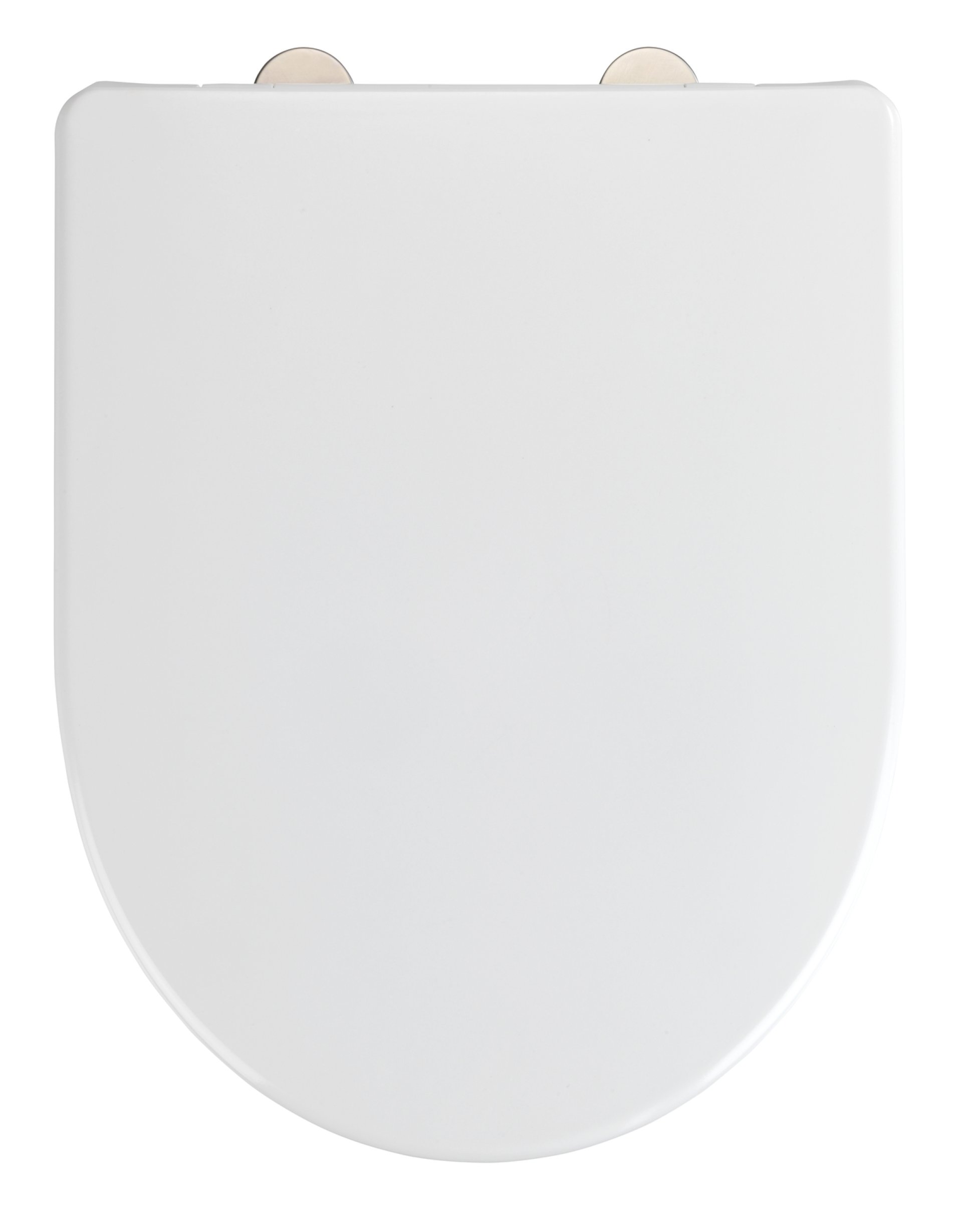 WENKO EXKLUSIV NR. 9 WC-Sitz, Weiß, 300 kg Tragkraft, mit Absenkautomatik