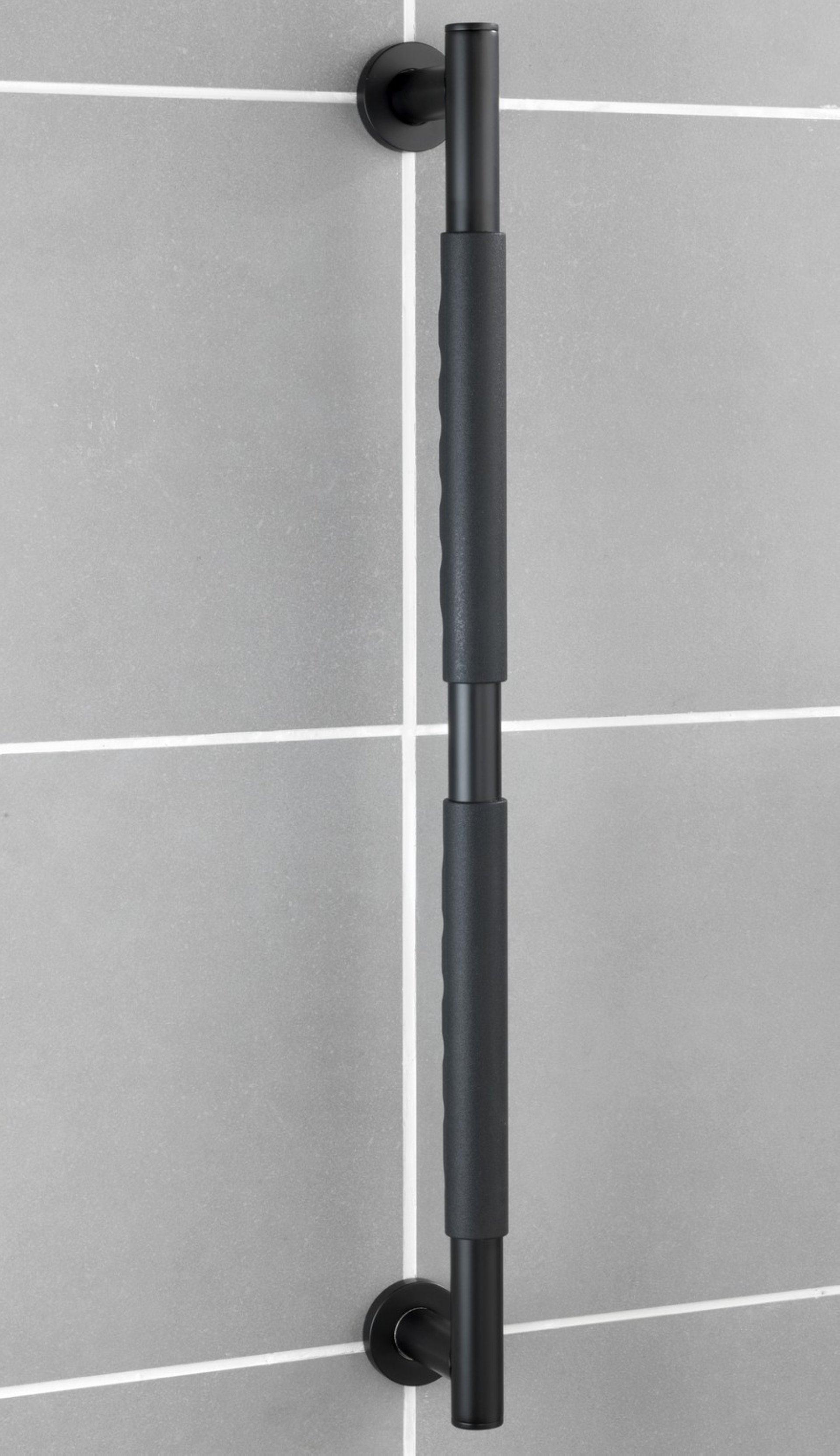 WENKO SECURA Wandhaltegriff 65,5 cm, Schwarz