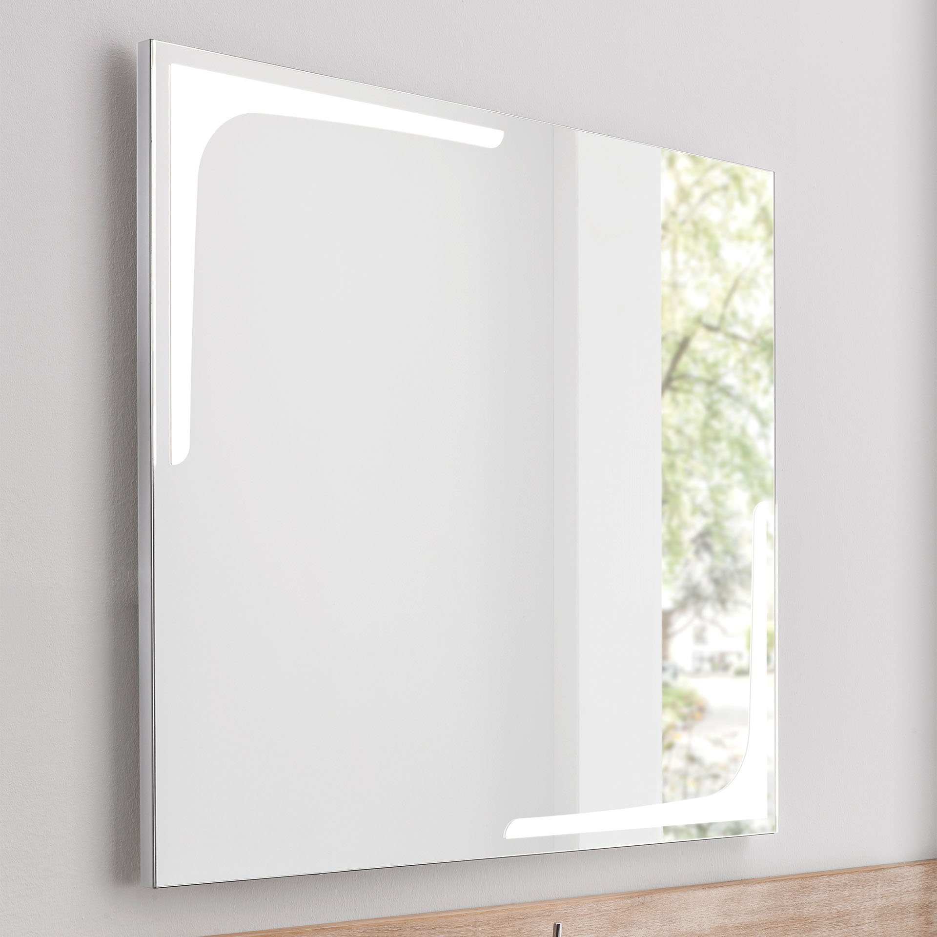 LANZET K1 LED Spiegel 90 cm breit, mit Sensor