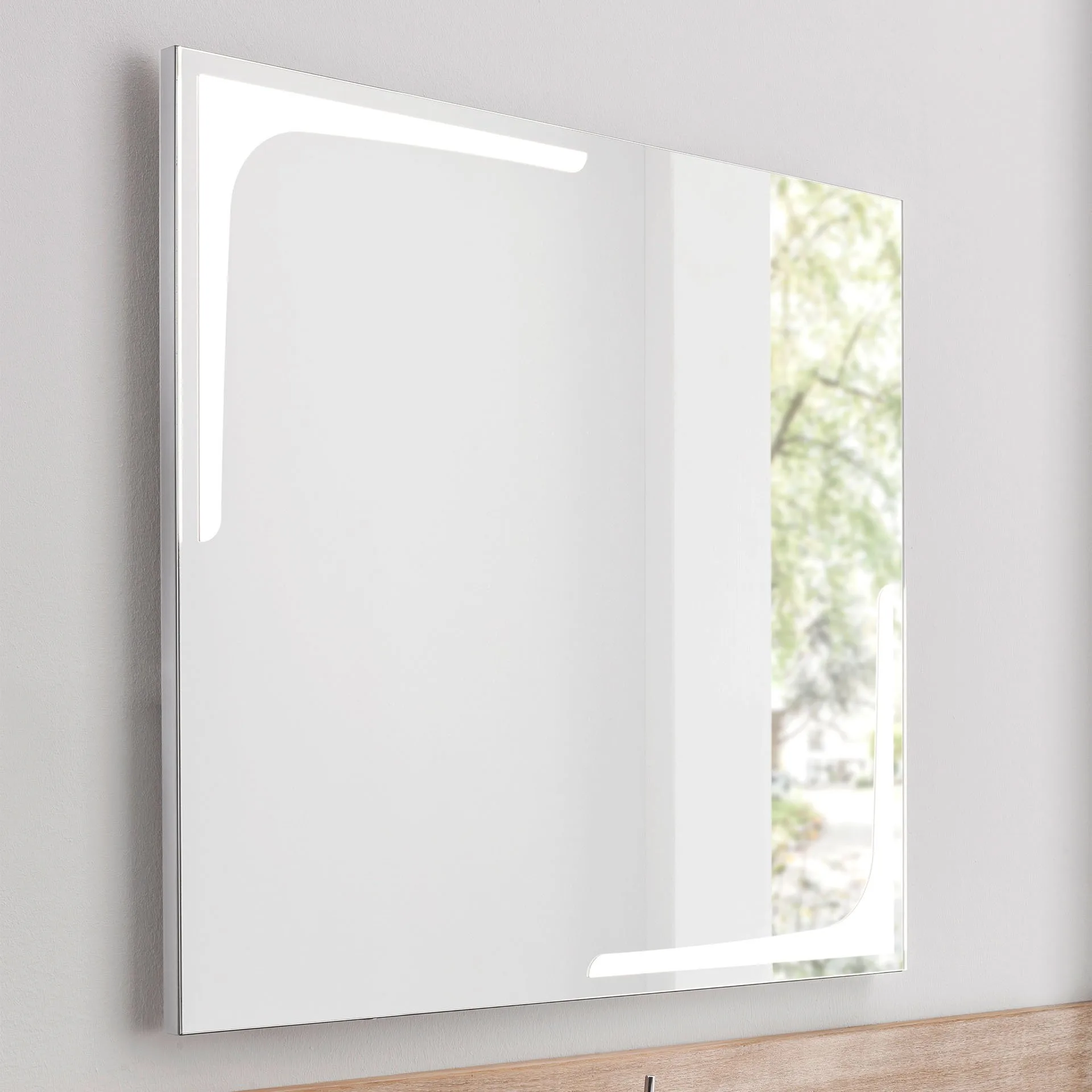 LANZET K1 LED Spiegel 90 cm breit, mit Sensor