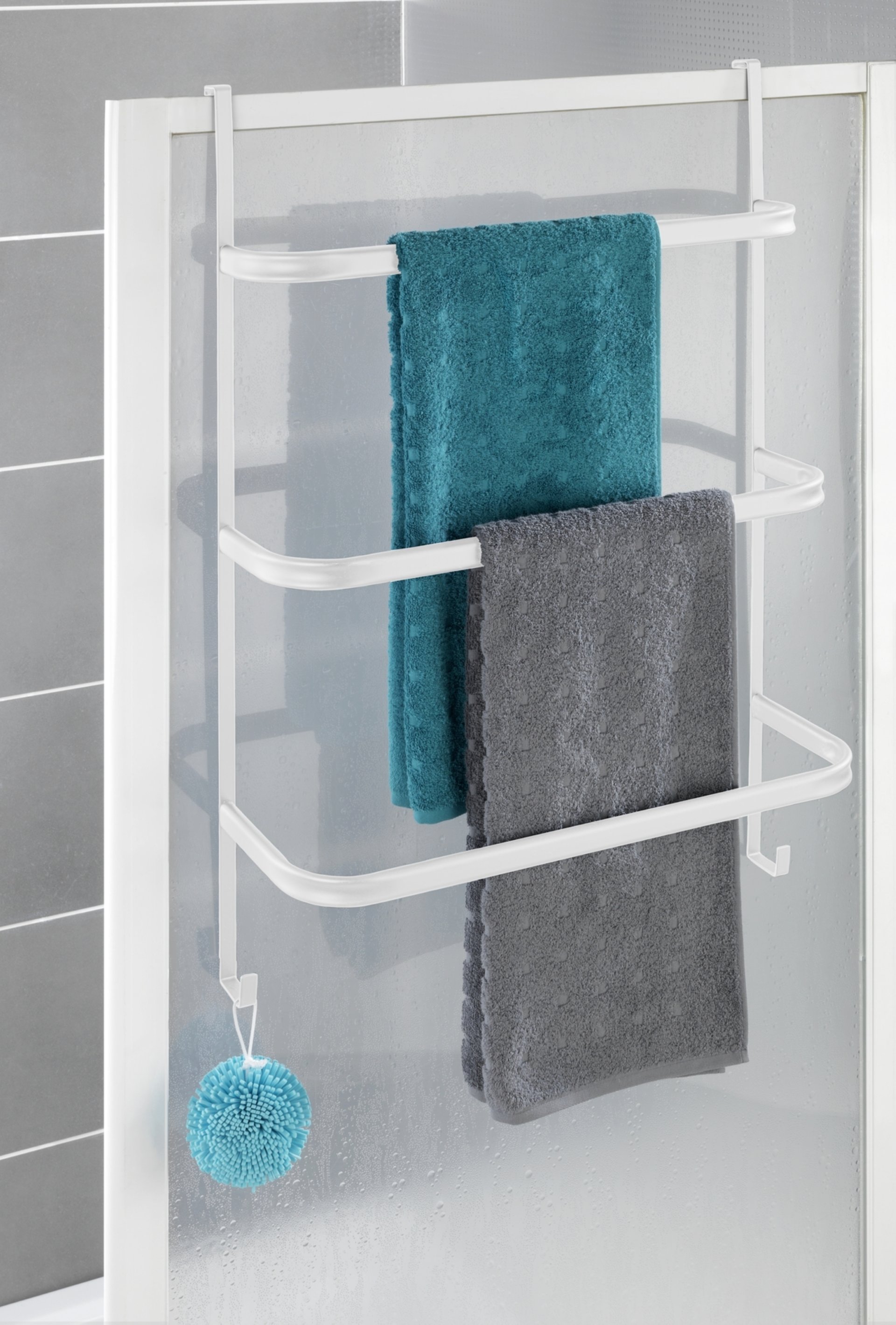 WENKO IRPINIA Handtuchhalter, Weiß