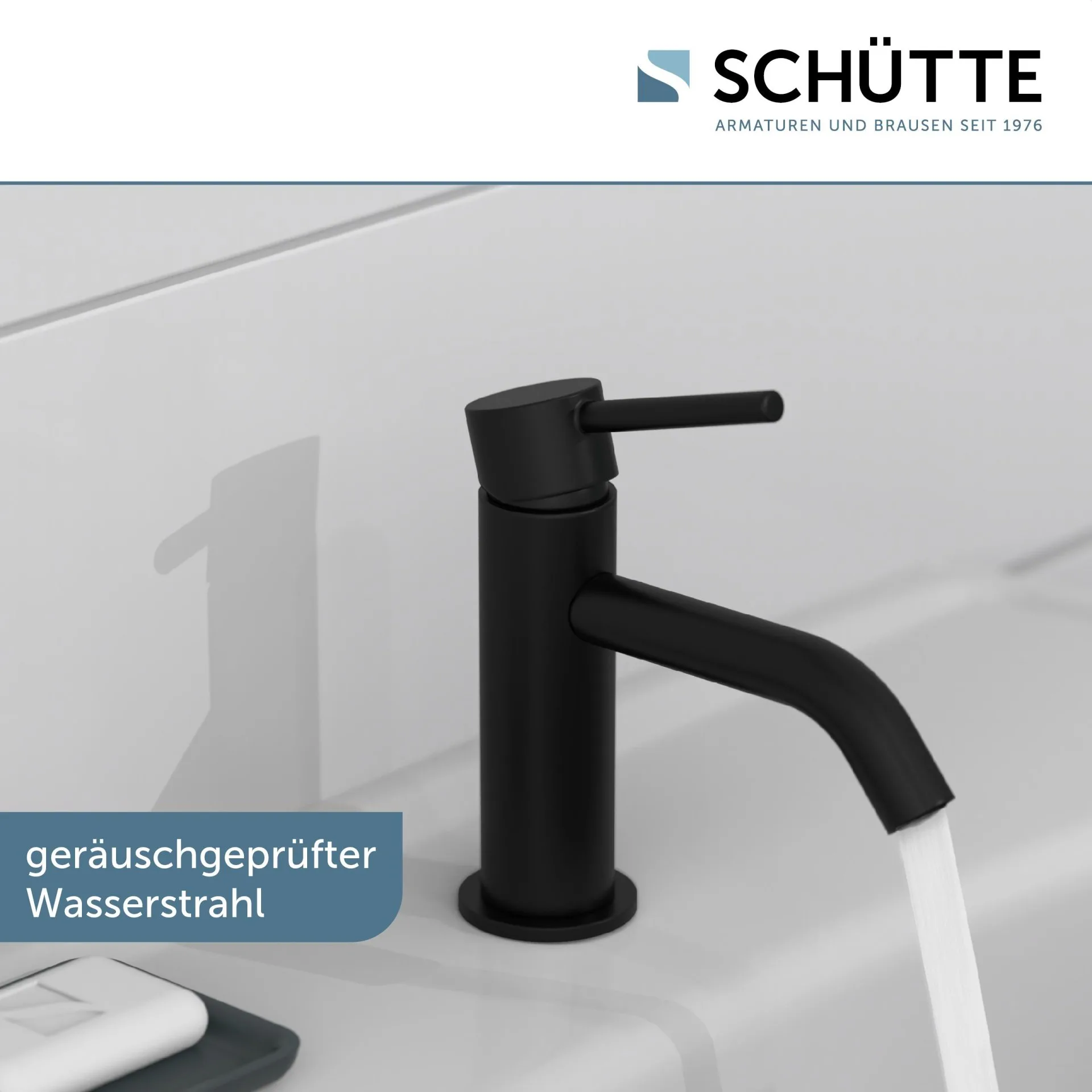 SCHÜTTE ARAGON Standventil, Schwarz matt